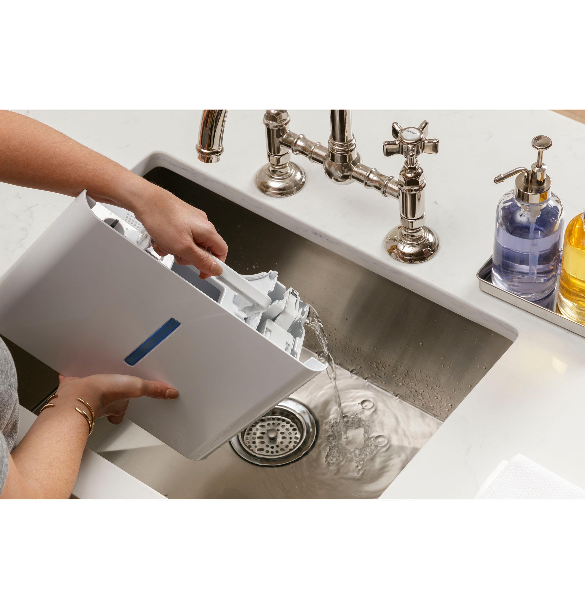 GE Appliances 35 Pints Tower Dehumidifier for Rooms up to 200 Cubic Feet