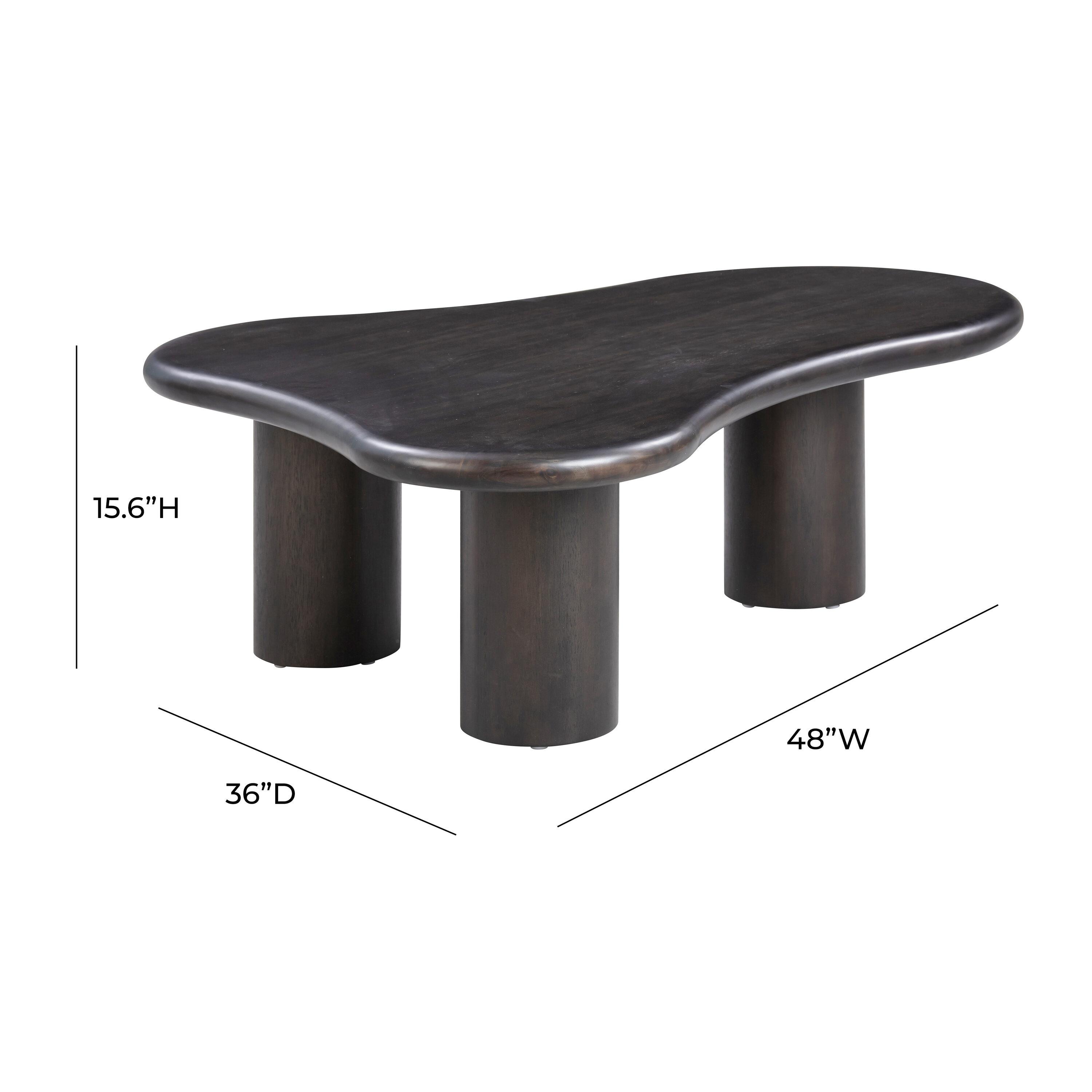 TOV Furniture Gotham Onyx Black Coffee Table