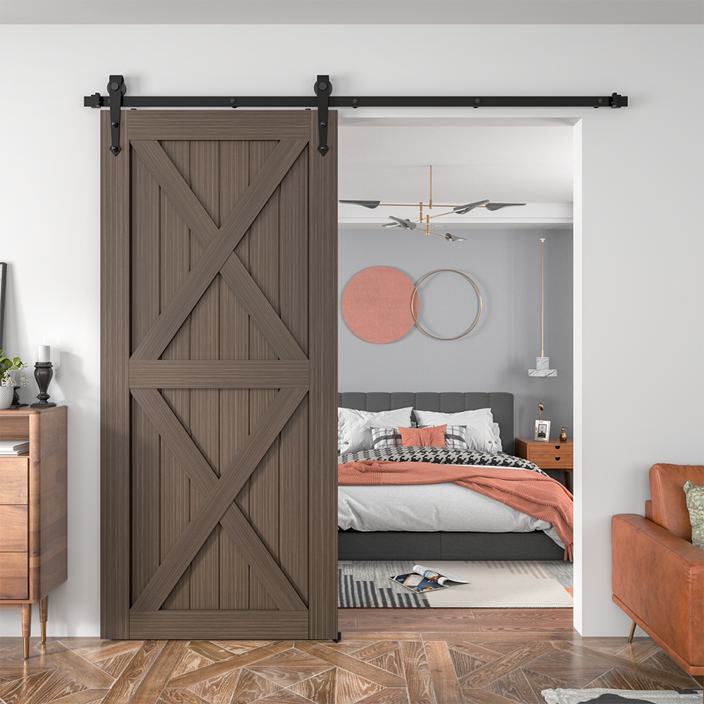 Lazio Sliding Standard Single Barn Door Hardware Kit