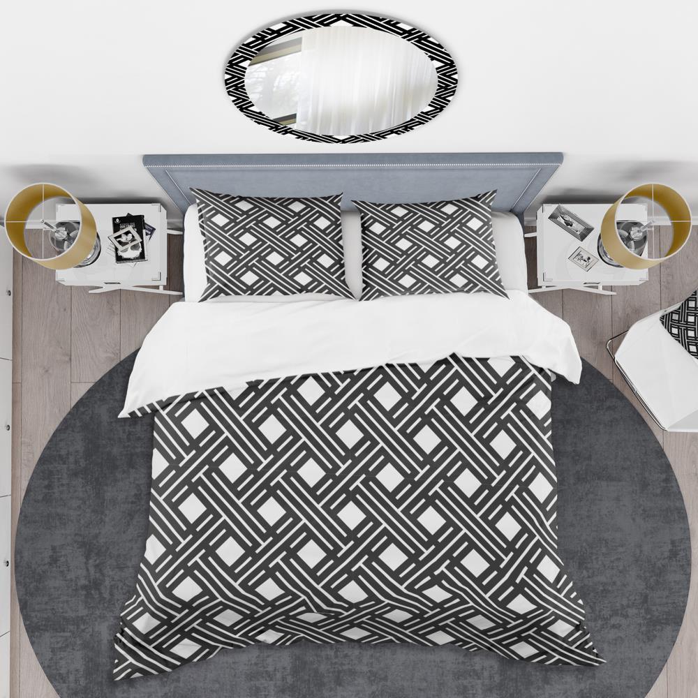 Design Art Retro Art Deco - Mid century bedding set - Modern Mid-century Bed cover set