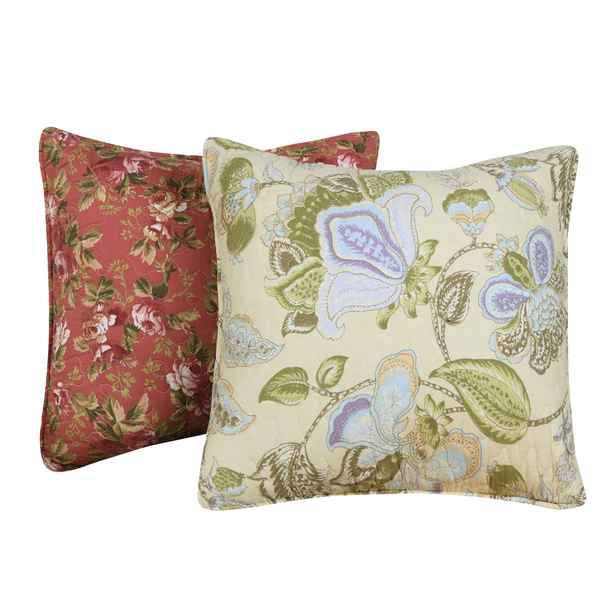 Greenland Home Fashions Bella Ruffle Cotton Modern Farmhouse Quilt Set