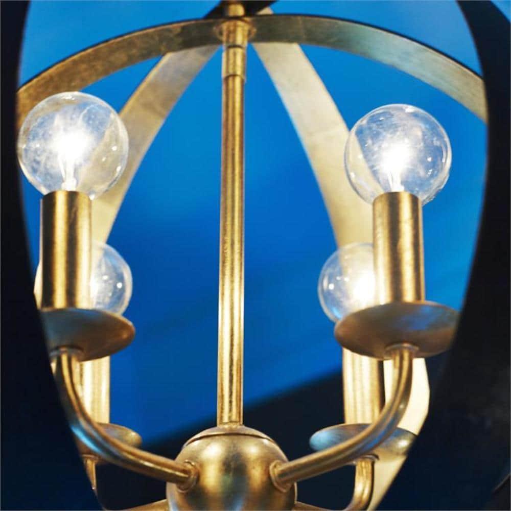 Crystorama Lighting - Four Light Mini Chandelier - Mini Chandelier - Luna - Four