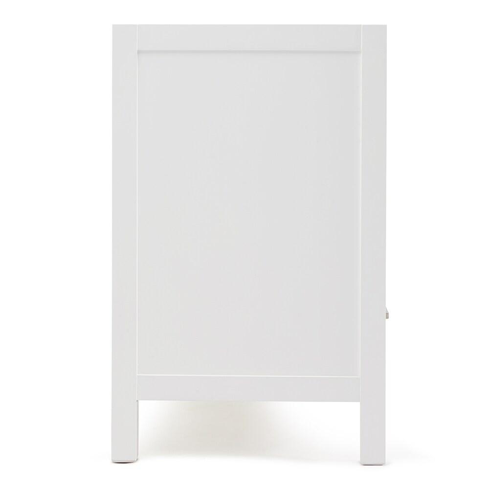 Ariel A073d-Bc Cambridge 72" Double Free Standing Vanity Cabinet Only - White