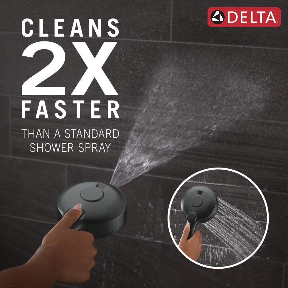 5-Setting HydroRain 2-in-1 Dual Shower Head with ProClean Spray