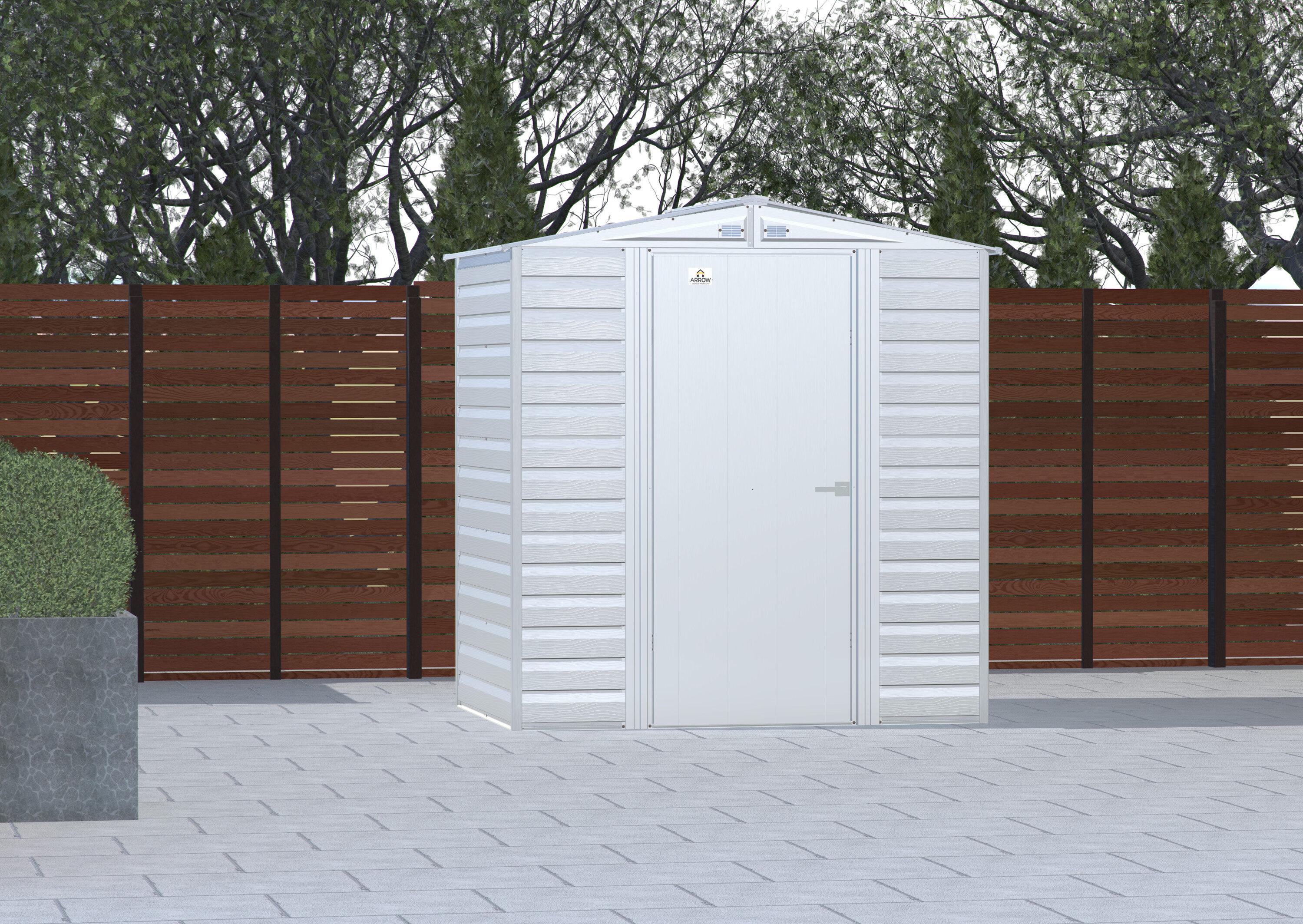 Arrow Select Steel Storage Shed, 6x5