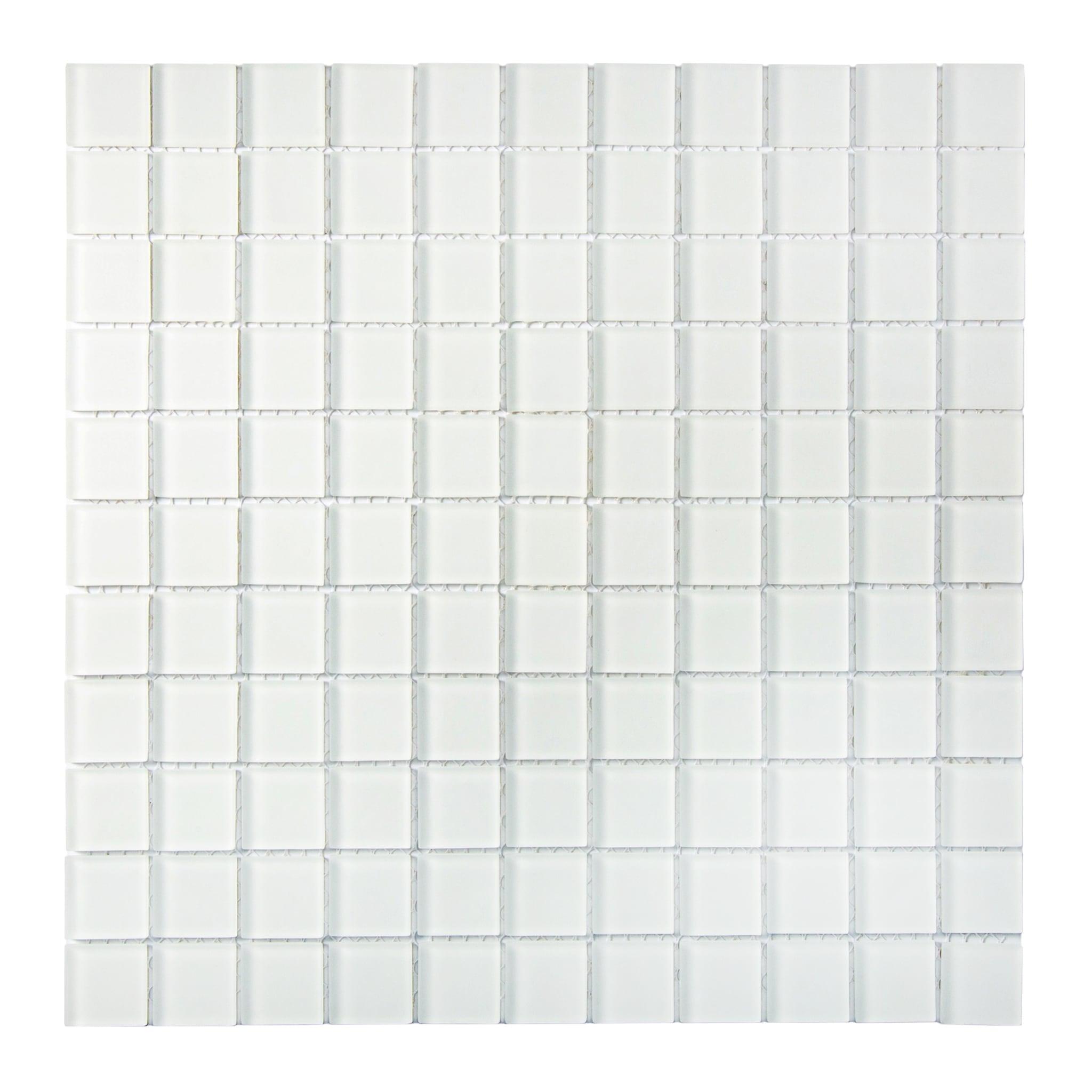 Apollo Tile 11.8" X 11.8" Matte Finished Glass Mosaic Tile
