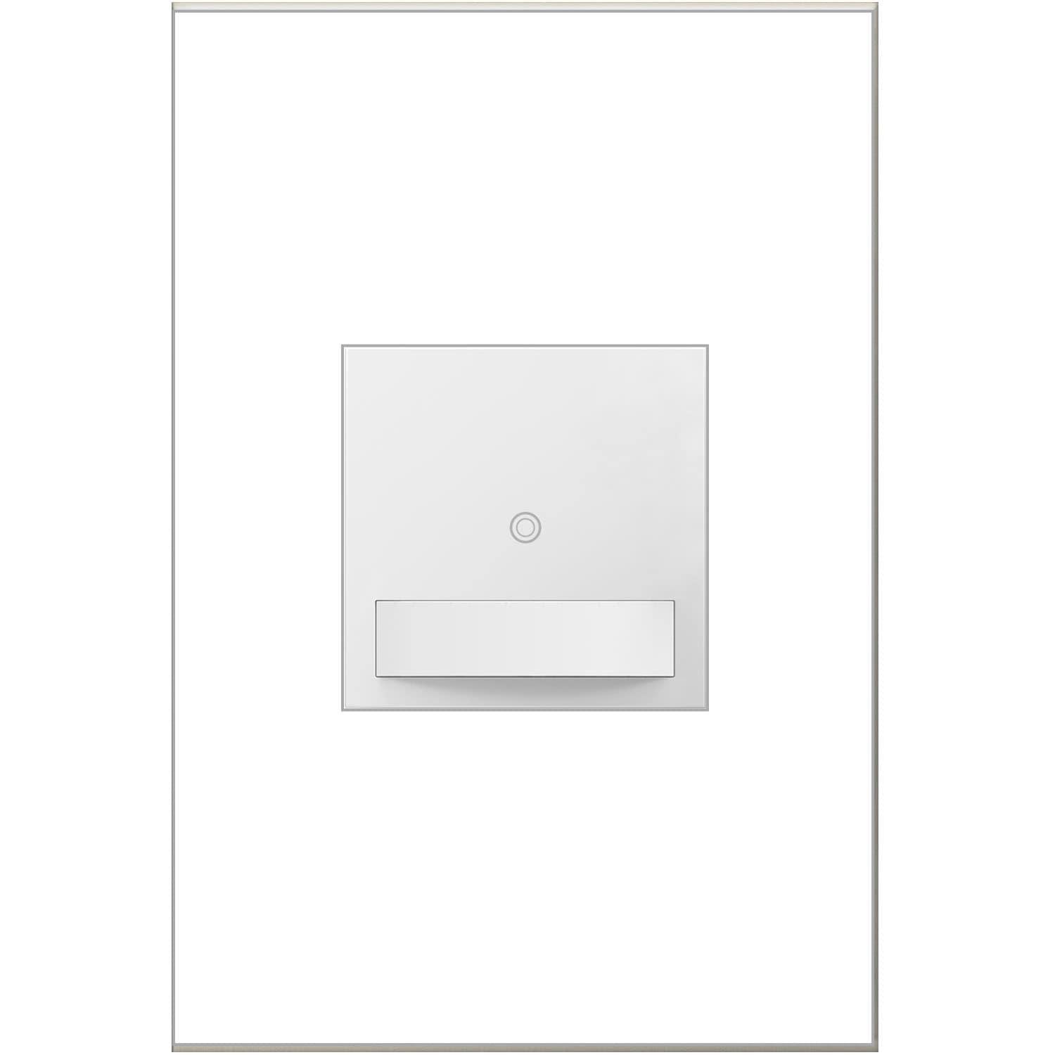 Adorne® Sensa 15 Amp Single Pole and 3-Way Vacancy Sensor Light Switch with Microban