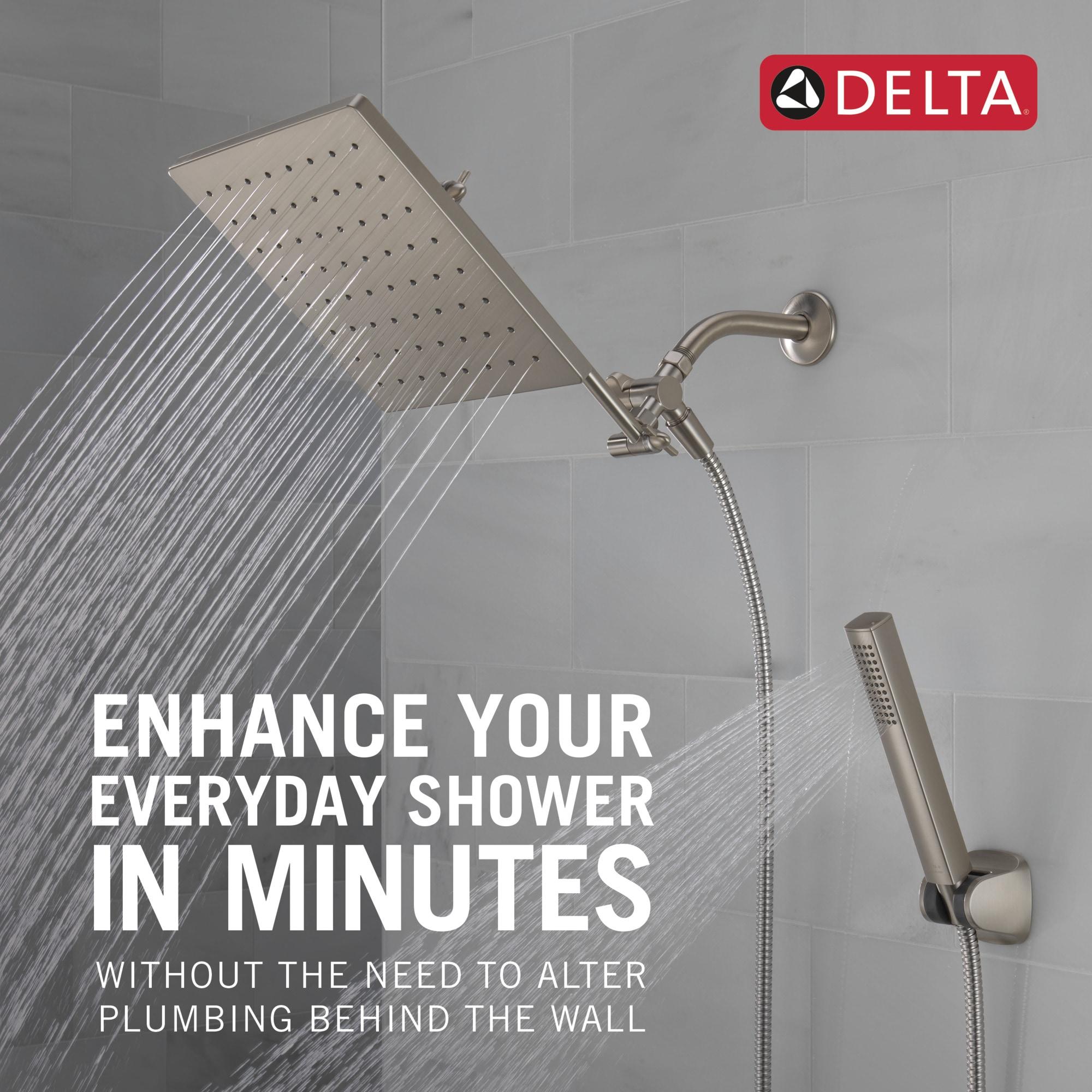 10-inch Raincan Shower Head and Hand Held Shower Combo, Rainfall Shower Head and Hand Shower