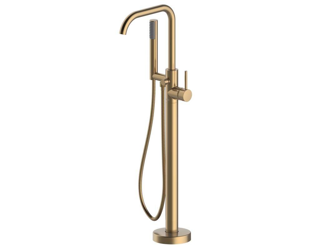 Contento™ Single Handle Floor Mounted Freestanding Tub Filler