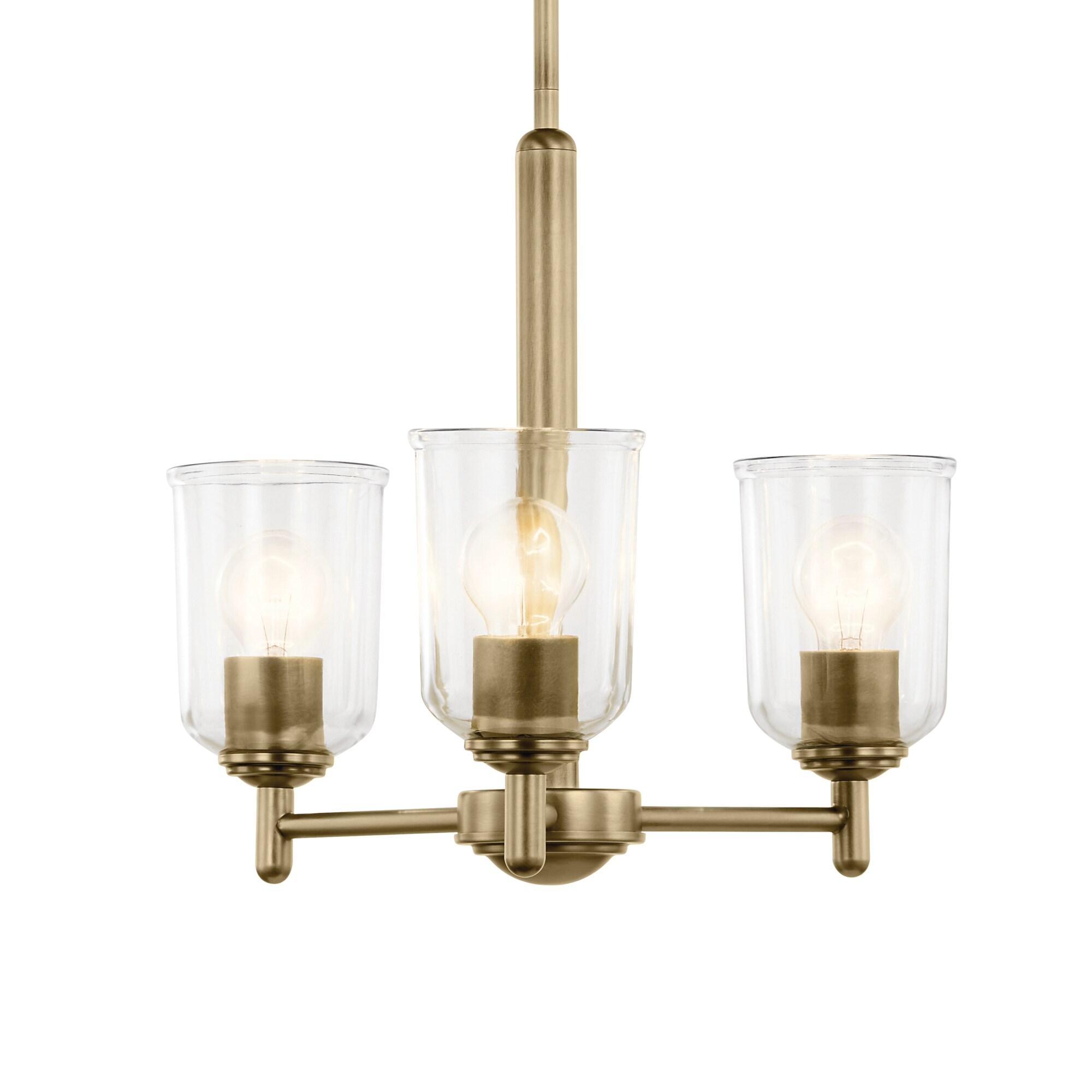 Kichler Lighting - Shailene - 3 Light Mini Chandelier-15.25 Inches Tall and 17.5