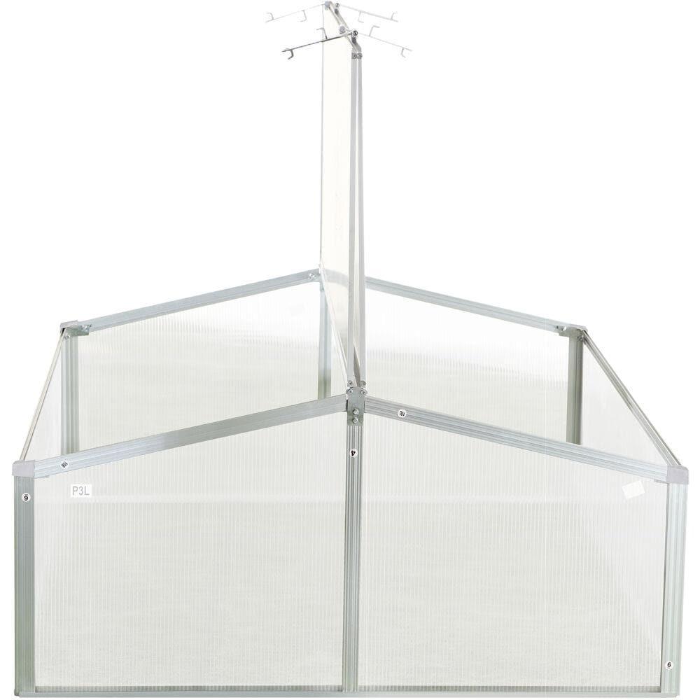 3.28" W x 39.3" D Cold Frame