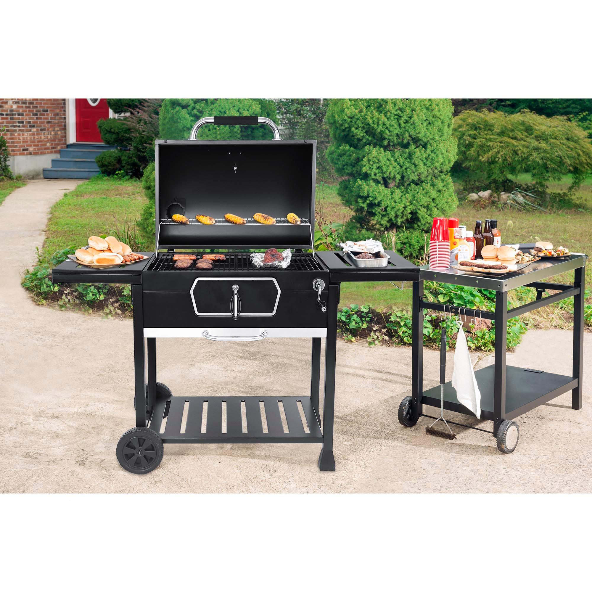Royal Gourmet Deluxe 30-Inch Charcoal Grill, Black