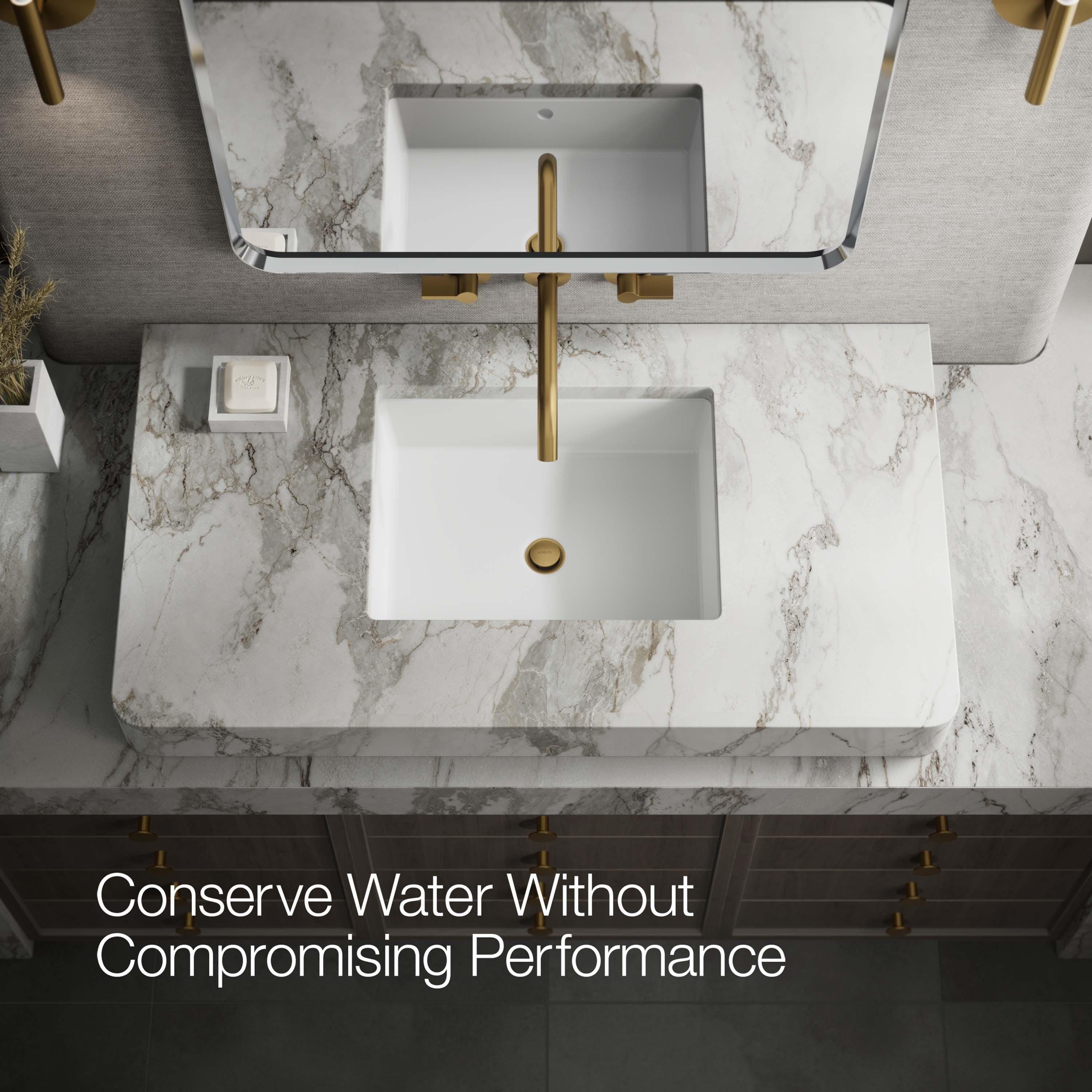 Components Wall-Mount Bathroom Sink Faucet Trim