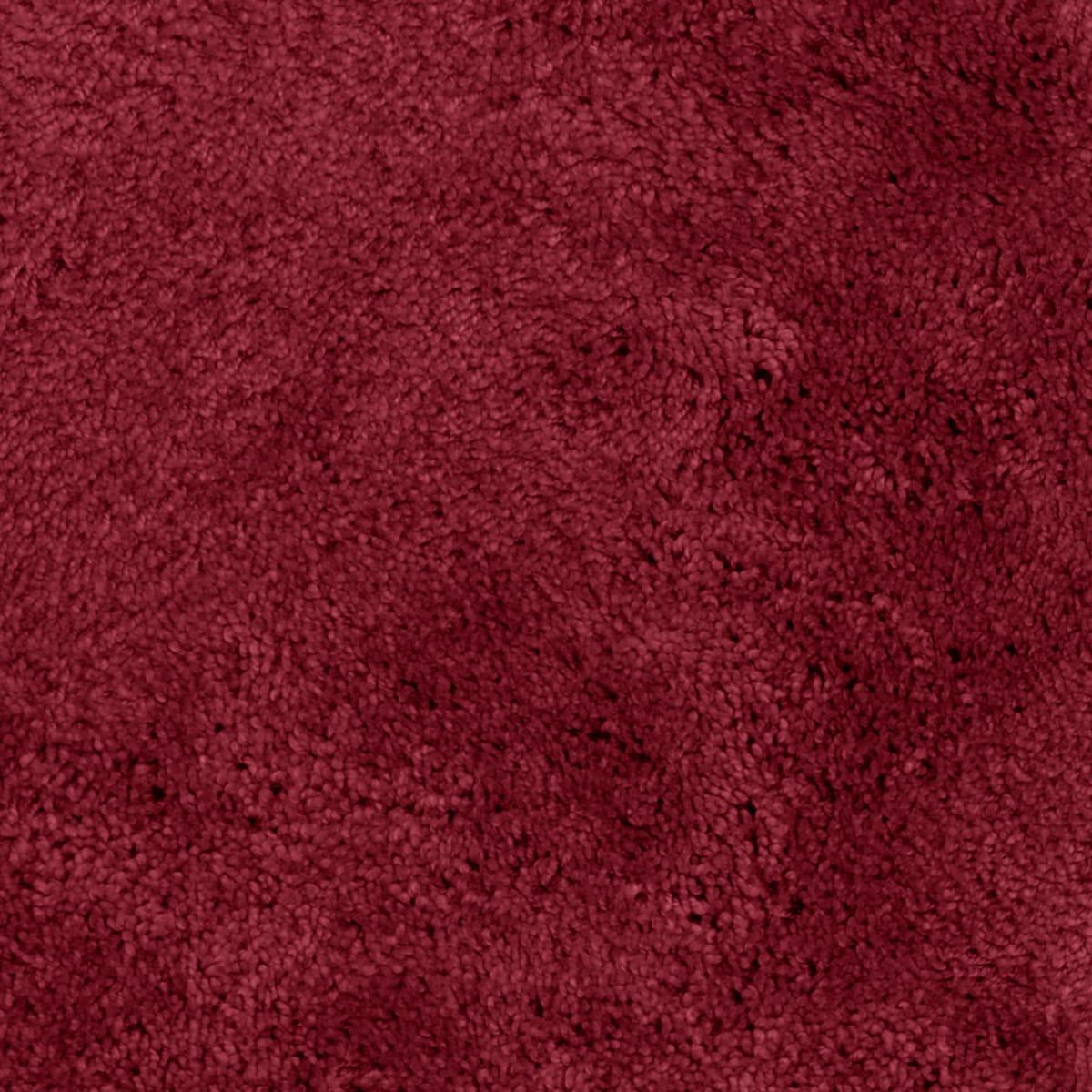 Garland Rug 3pc Finest Luxury Ultra Plush Washable Nylon Bath Rug Set Red : Microfiber, Machine Washable, Non-Slip Backing