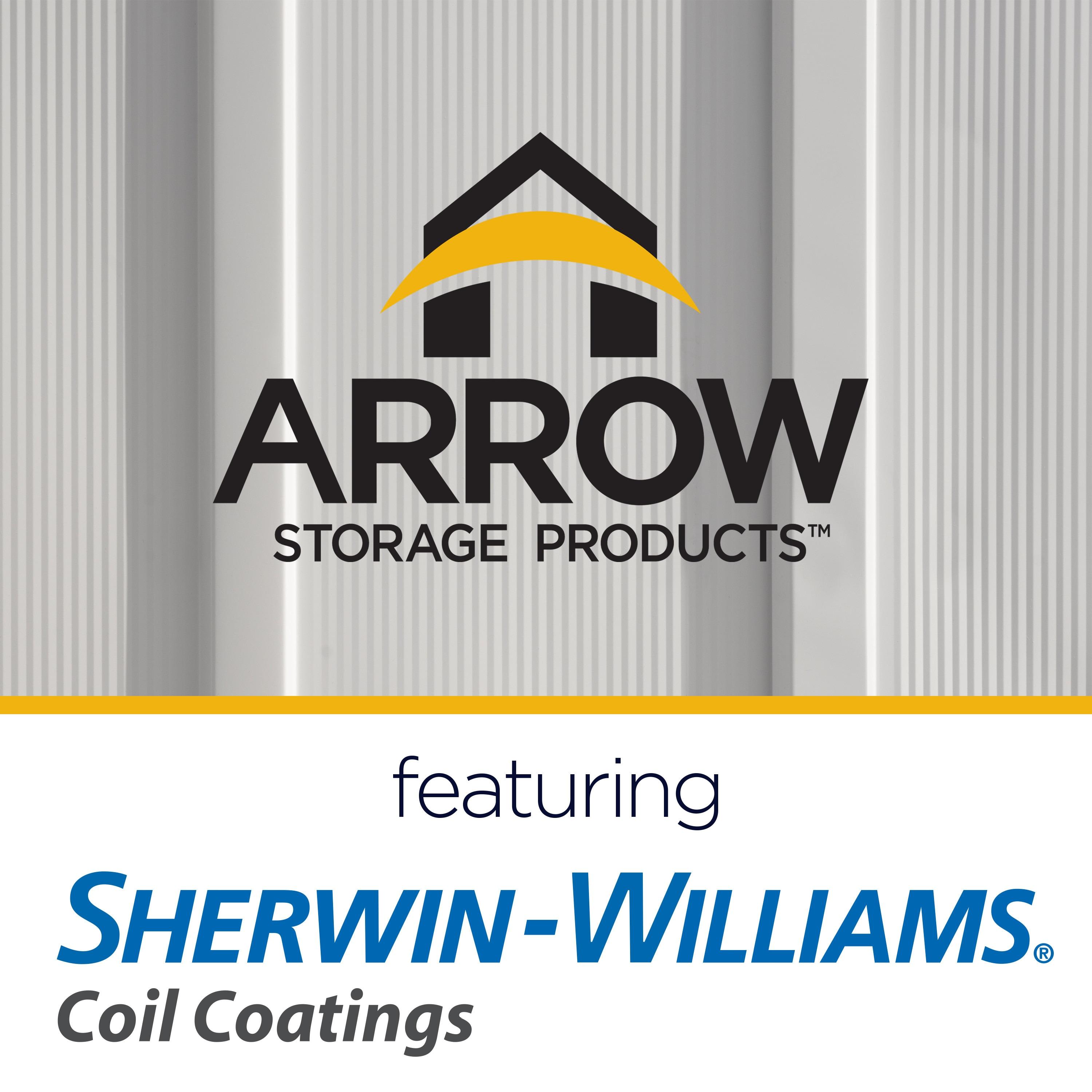 Arrow 6 ft. W x 7 ft. D Steel Vertical Storage Shed