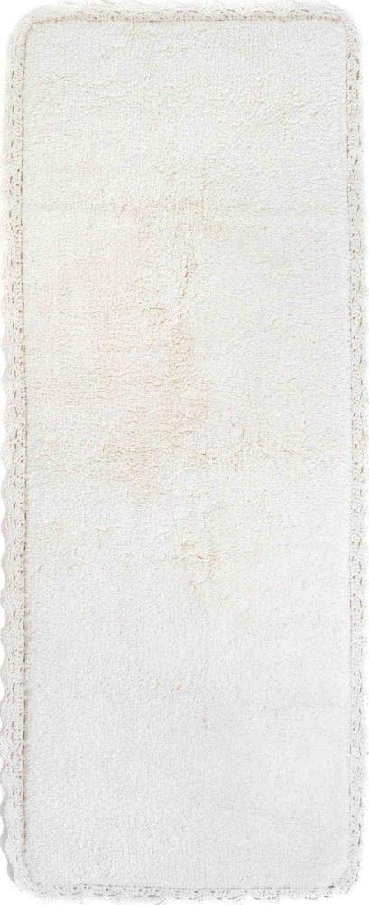 Crochet Bath Rug Runner Ivory (22"X60") - Chesapeake Merch Inc.