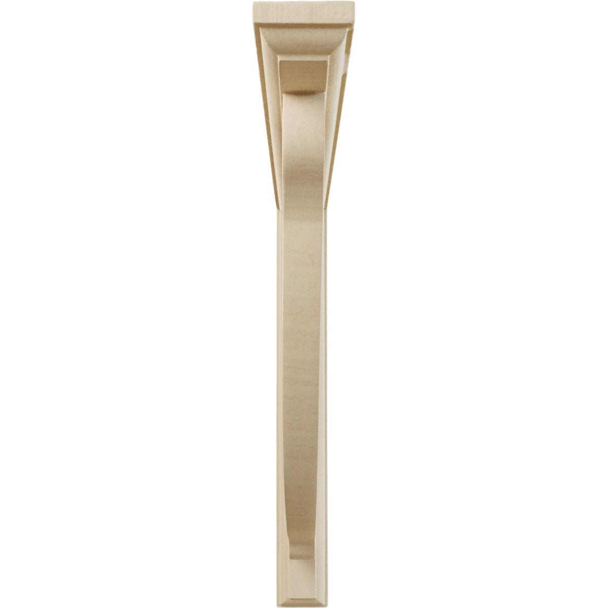 Ekena Millwork Crendon 12'' H x 1.50'' W x 12'' D Wood Bracket / Corbel