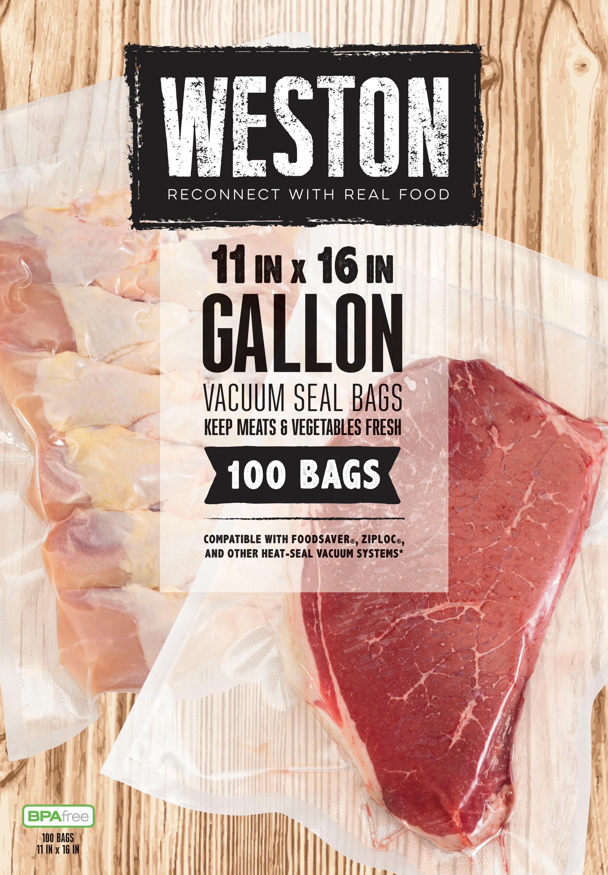 Weston Weston 1 Gallon Vacuum Sealer Bag (Set of 100)