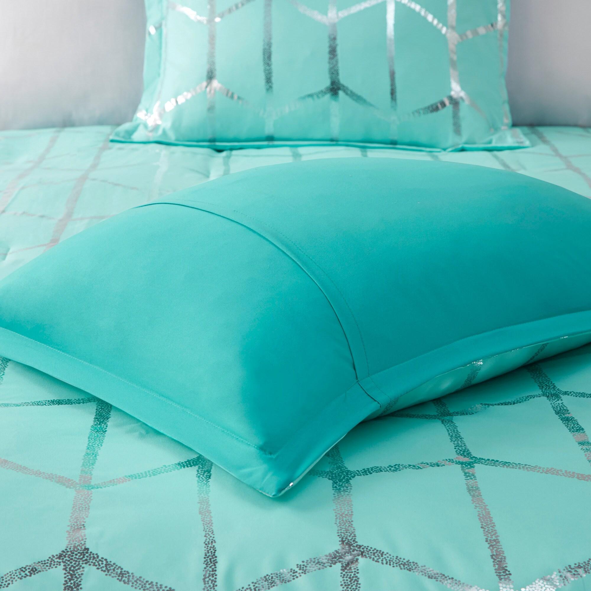 Raina Metallic Printed Comforter Set