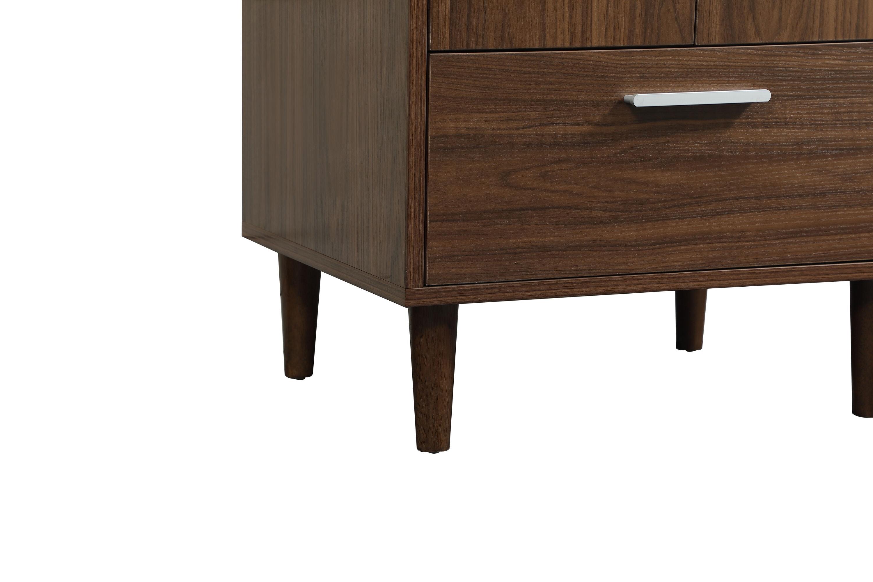 Baldwin 24'' Single Bathroom Vanity with Engineered Marble Top