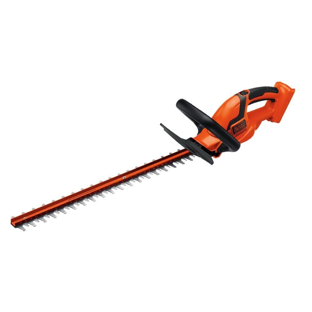 Black + Decker LHT2436 40V MAX Lithium-Ion Dual Action 24 in. Cordless Hedge Trimmer Kit
