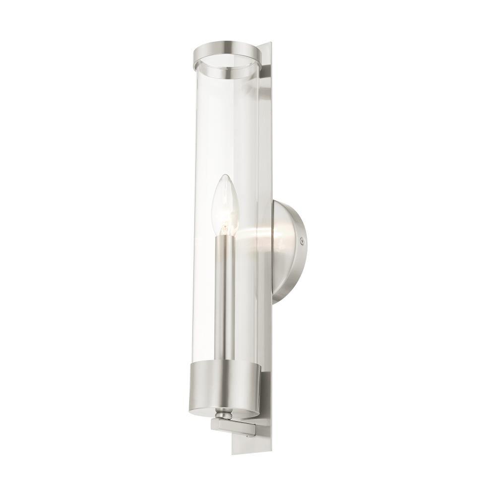 Livex Lighting Castleton 1 - Light Sconce in  Brushed Nickel