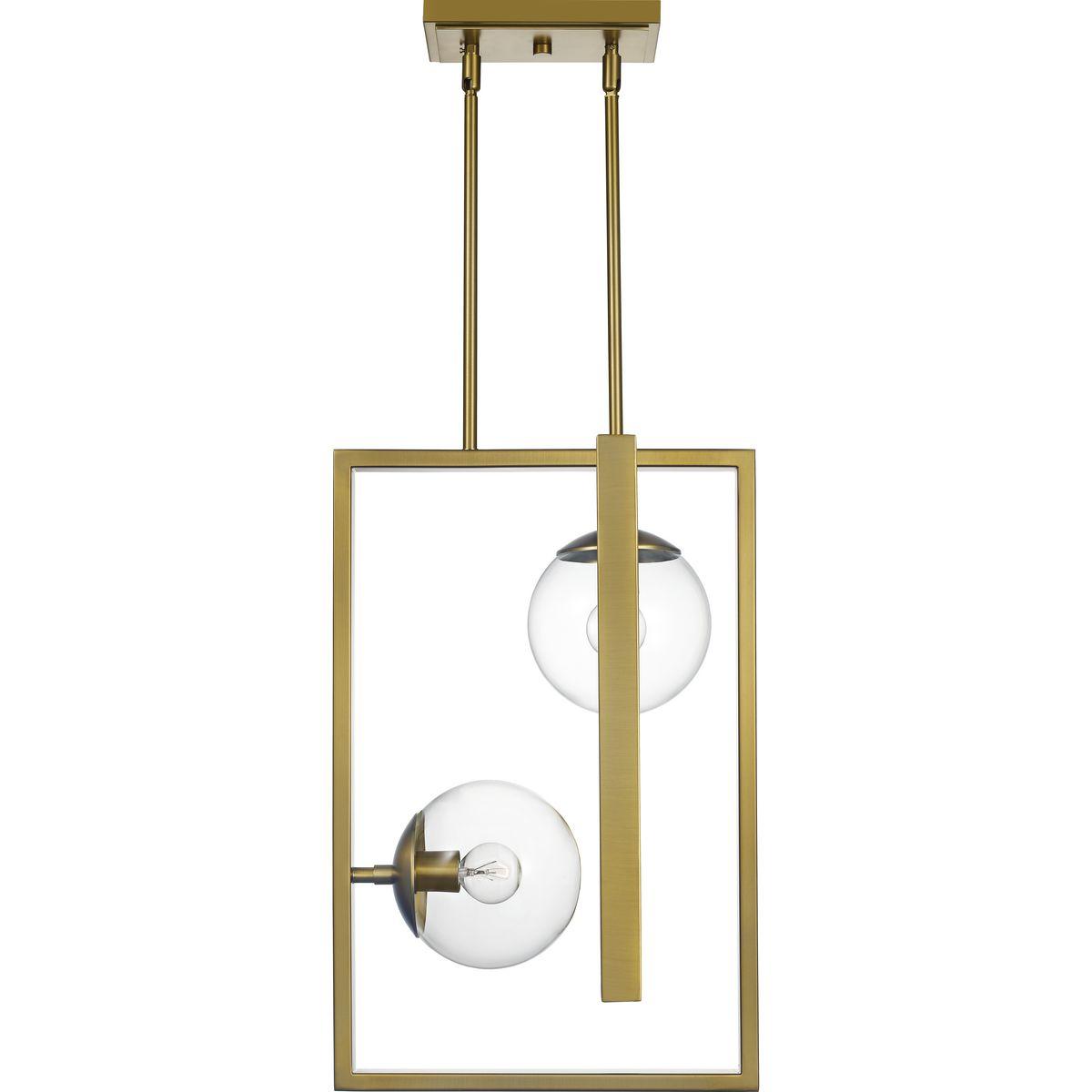 Atwell 2 Light Pendant by Progress Lighting P500284-109