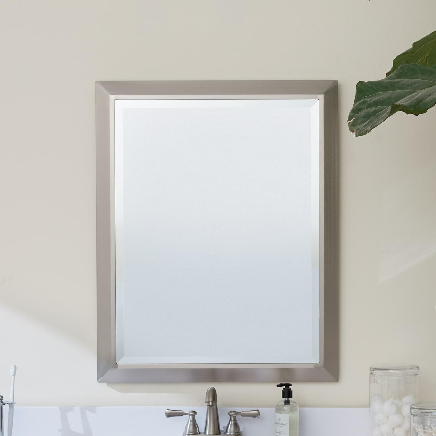 Kichler Signature 30" Mirror in Brushed Nickel