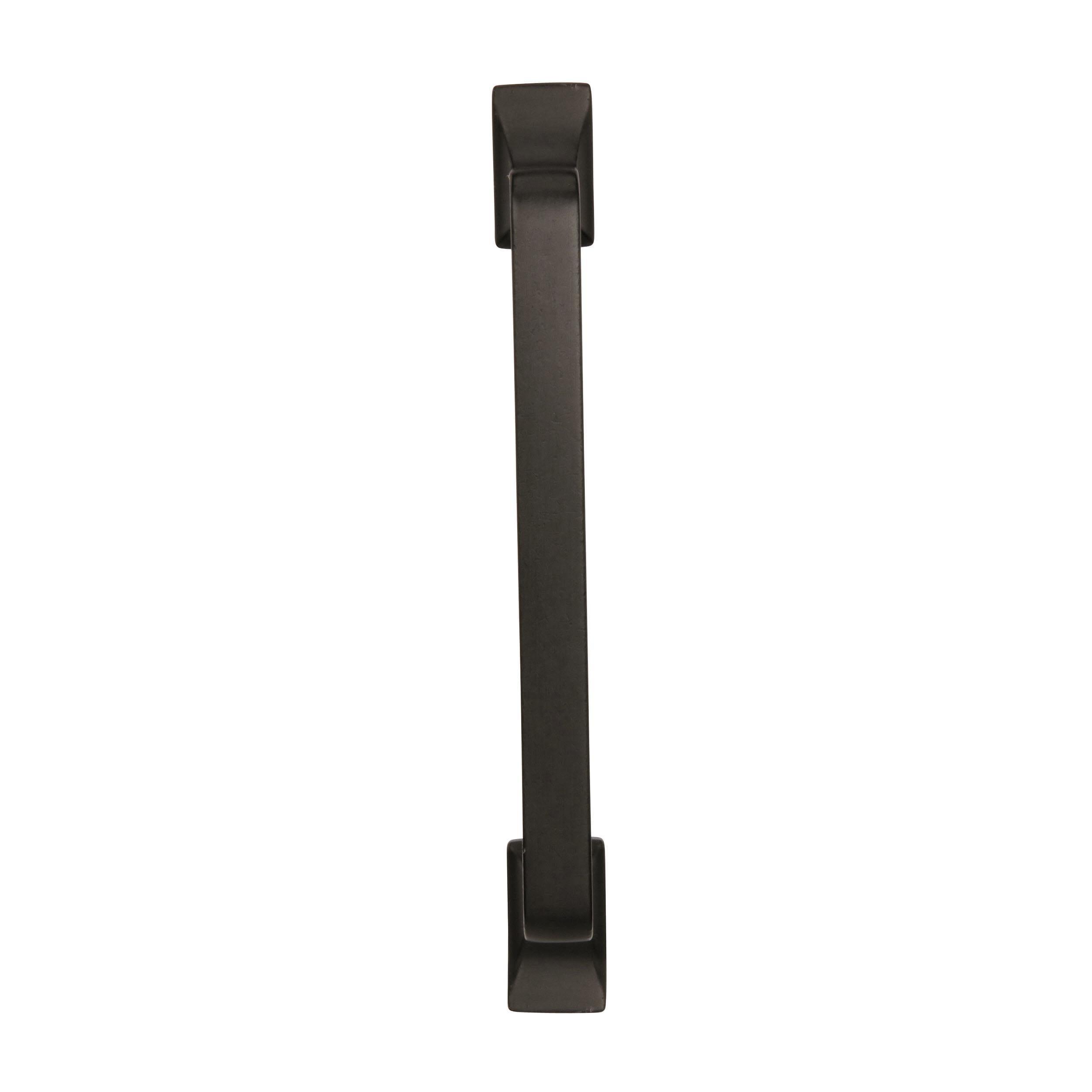 Amerock Westerly 3-3/4 inch (96mm) Center-to-Center Black Bronze Cabinet Pull