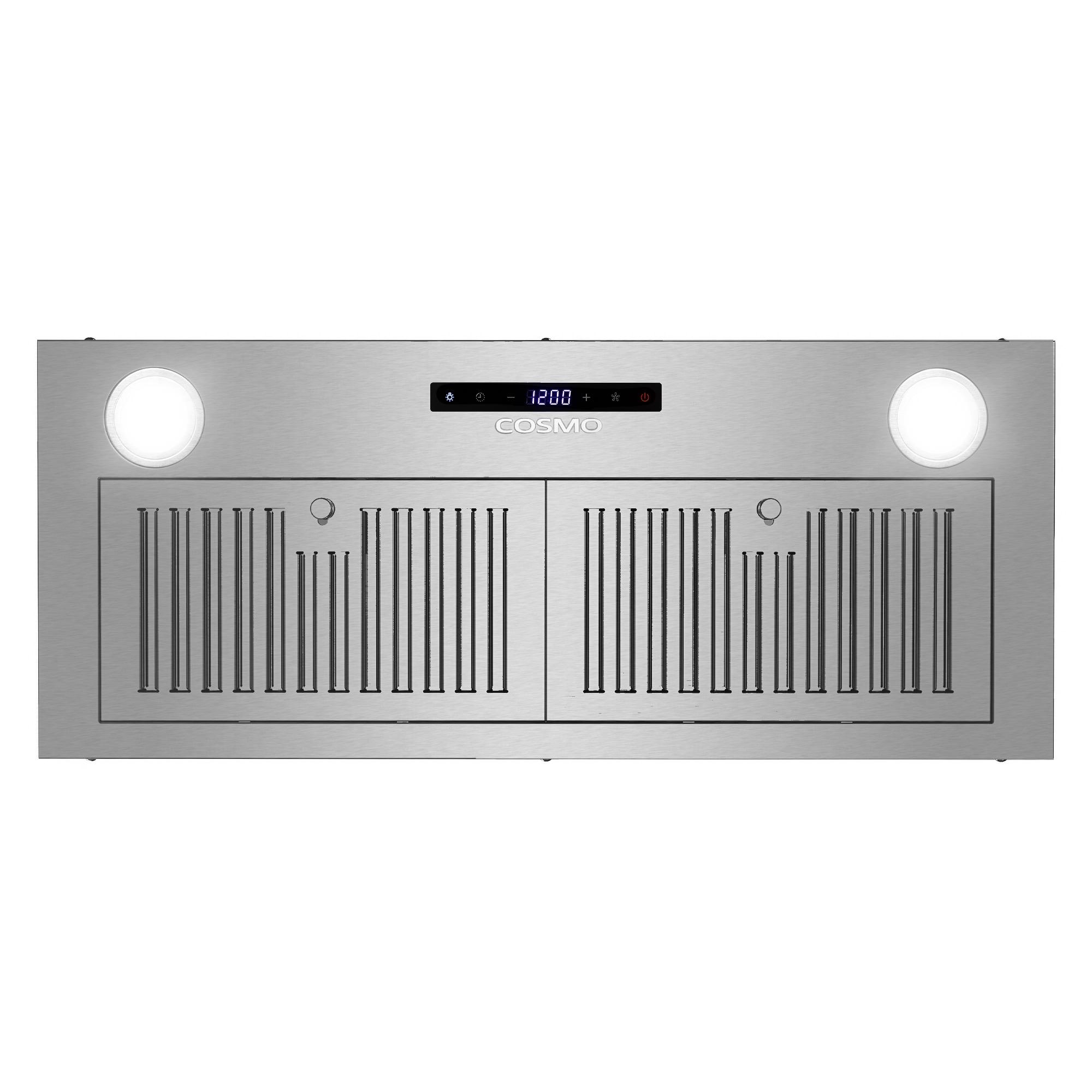 Cosmo 380 CFM Ducted (Vented) Insert Range Hood