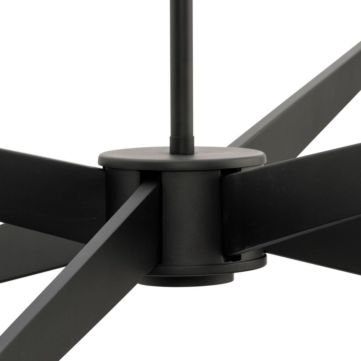 Progress Lighting Tosca 6 - Light Chandelier in  Matte Black