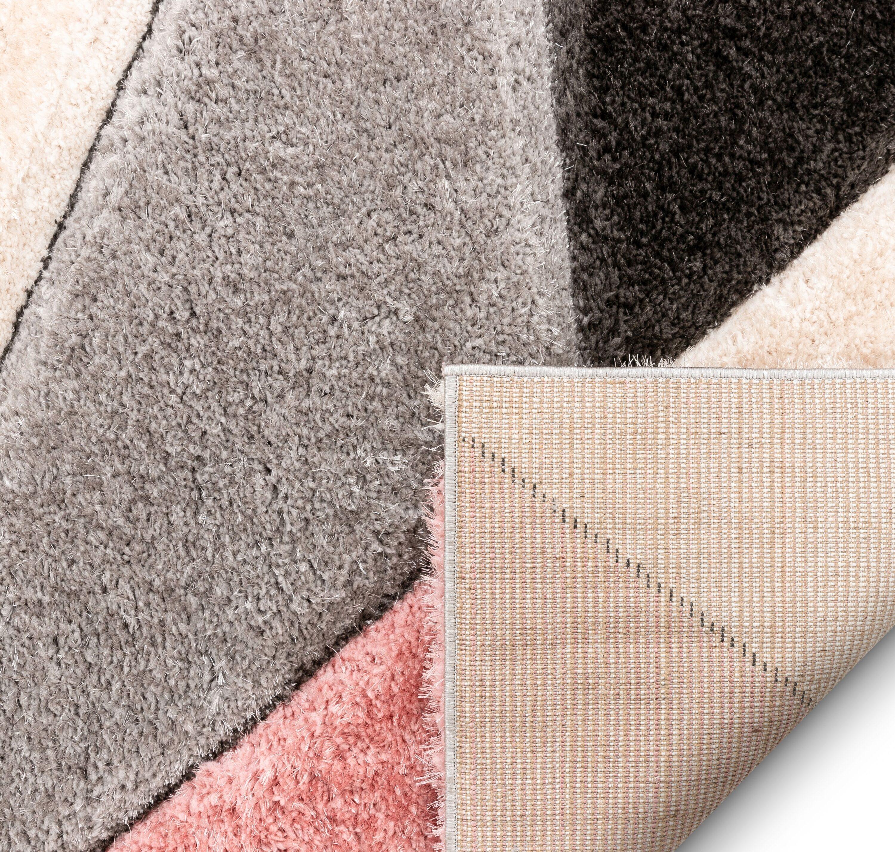 Cobina Shag Blush/Cream Area Rug