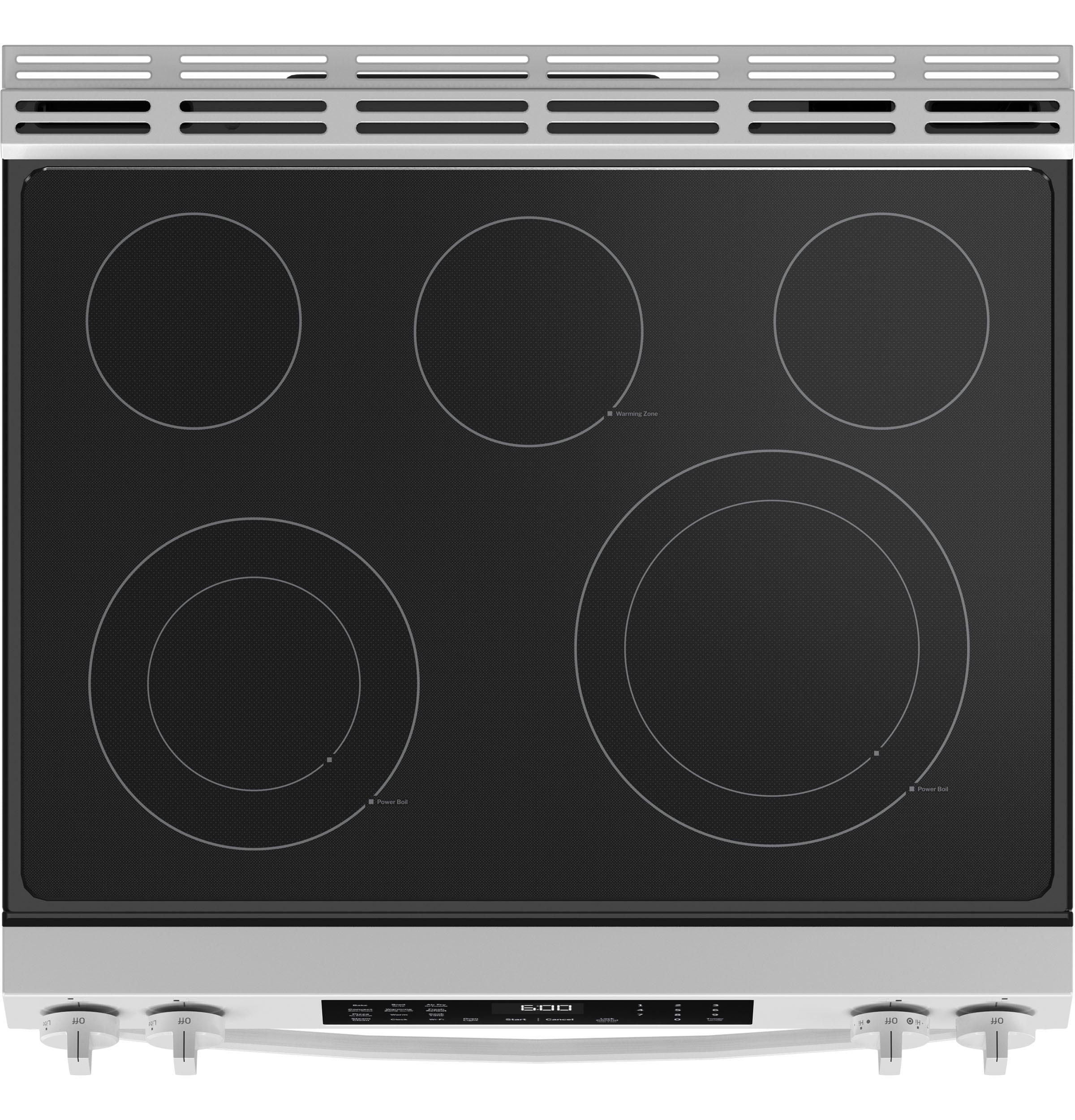 GE 30" Slide-In Electric Convection Range