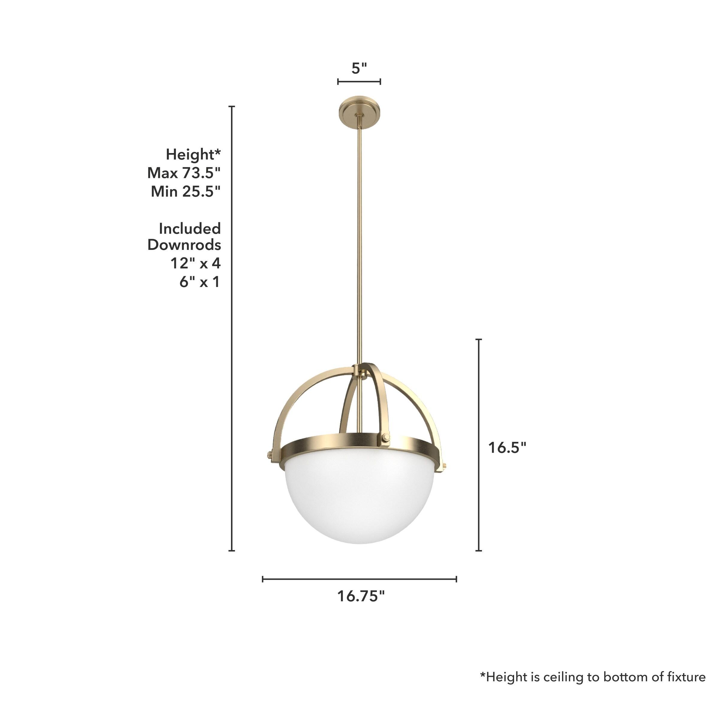 Wedgefield 3 Light Globe Pendant