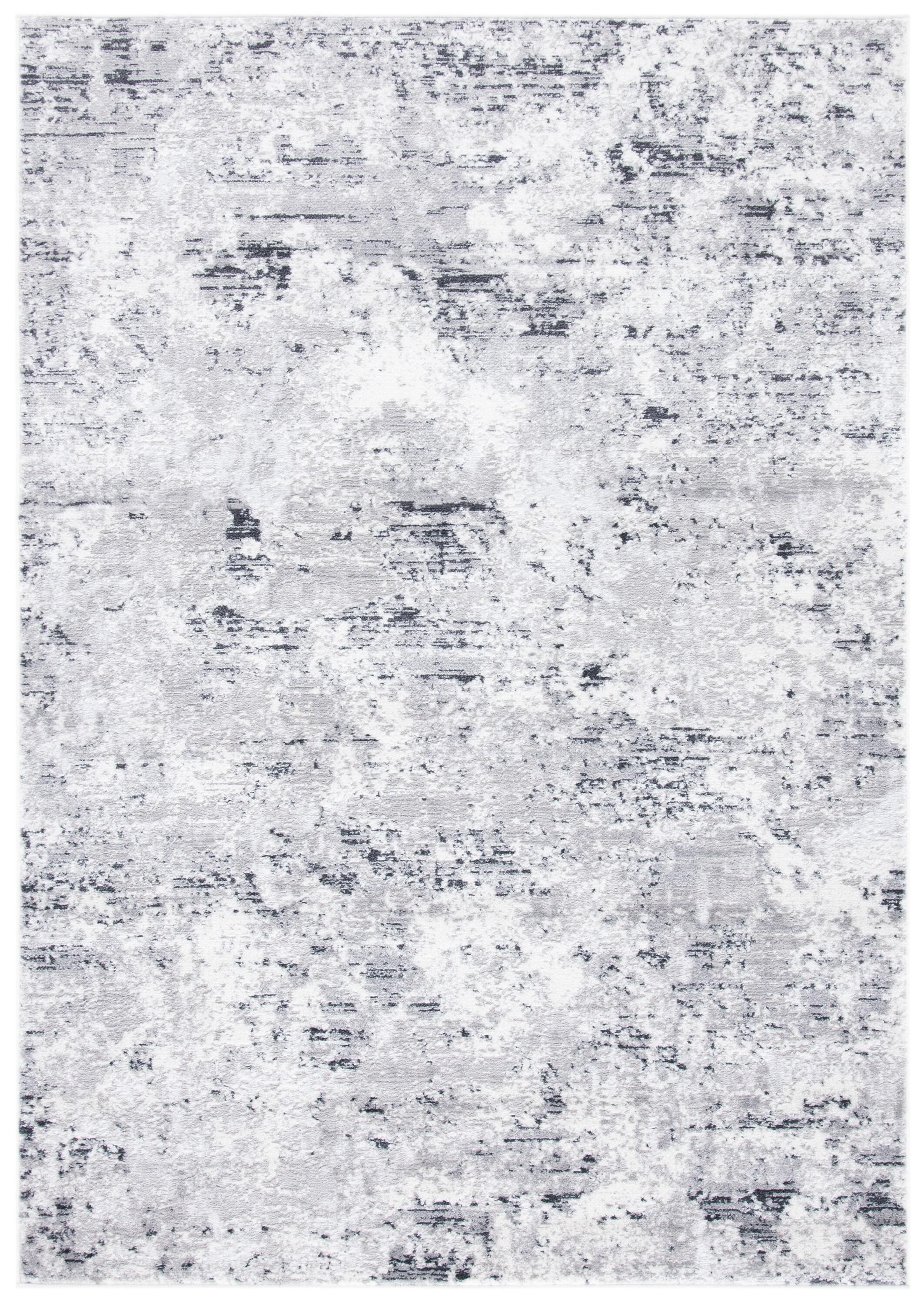 Amelia ALA705 Power Loomed Area Rug - Grey/Ivory - 6'x9' - Safavieh.