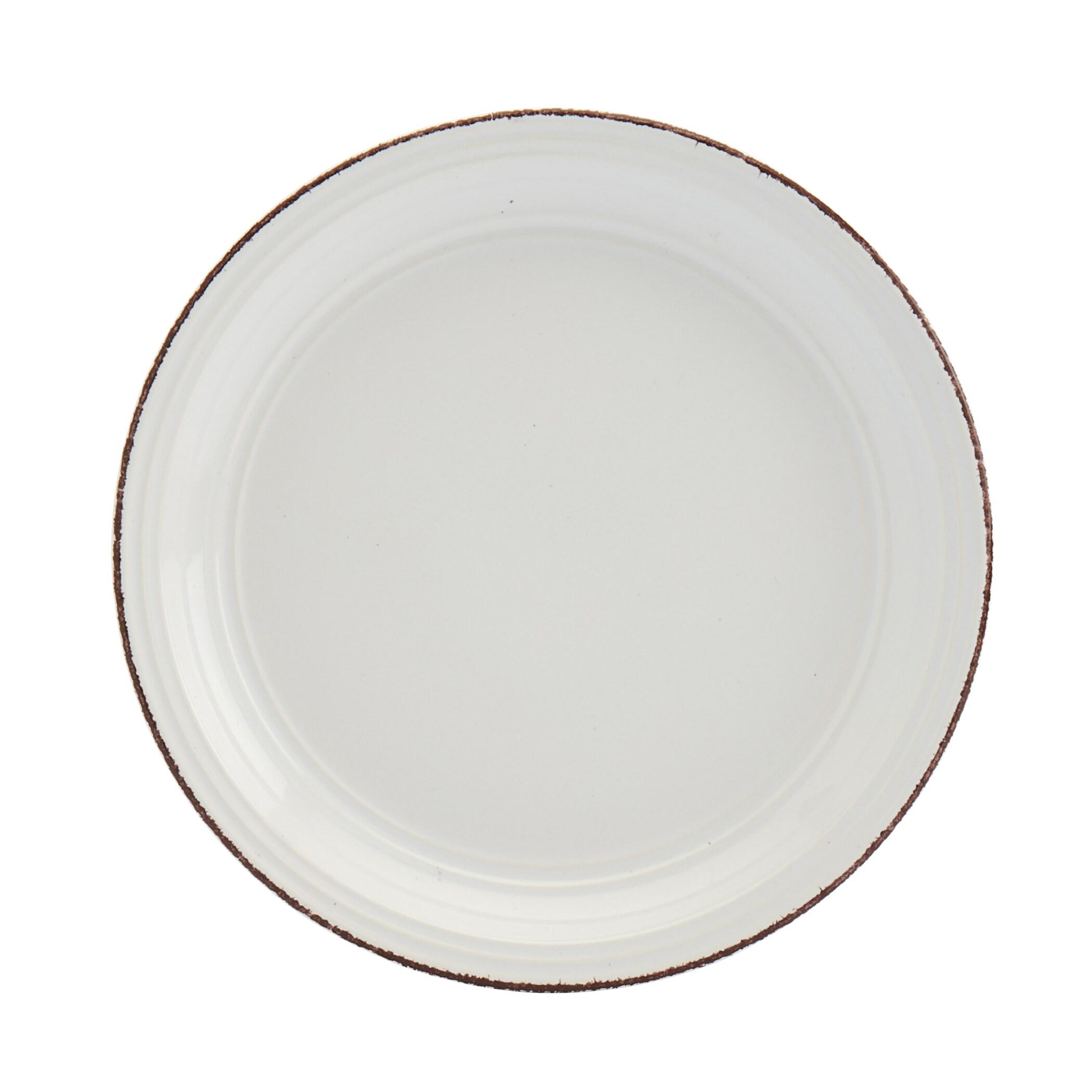 Tabletops Gallery 12 Piece White Farmhouse Dinnerware Set, Service for 4