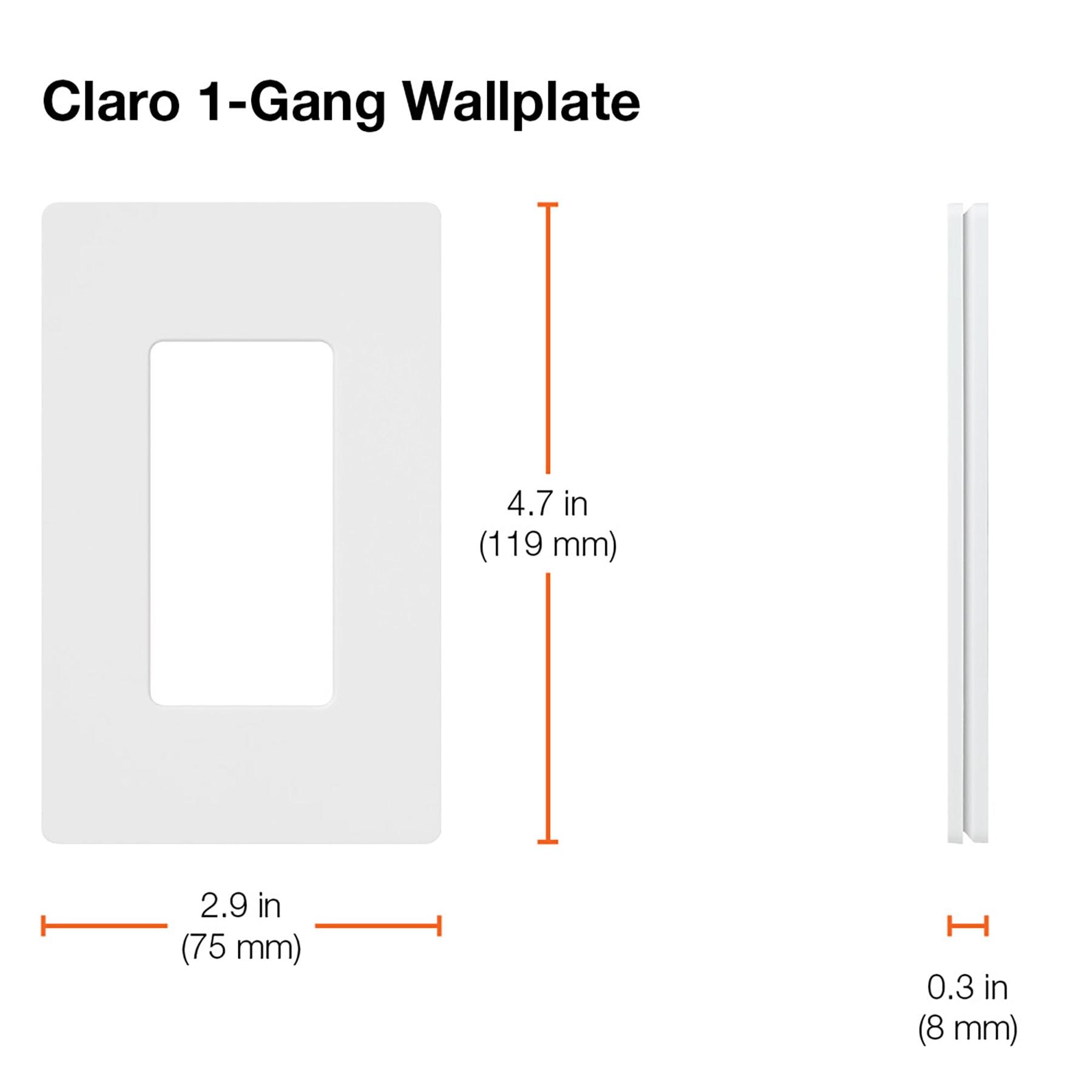 Midnight Black Satin 1-Gang Decorator Wallplate
