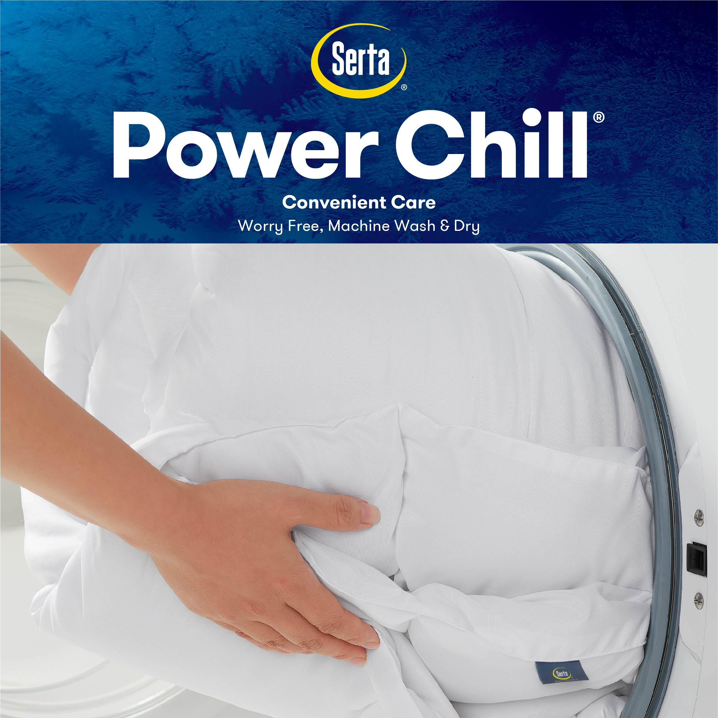 Serta Power Chill Down Alternative Comforter