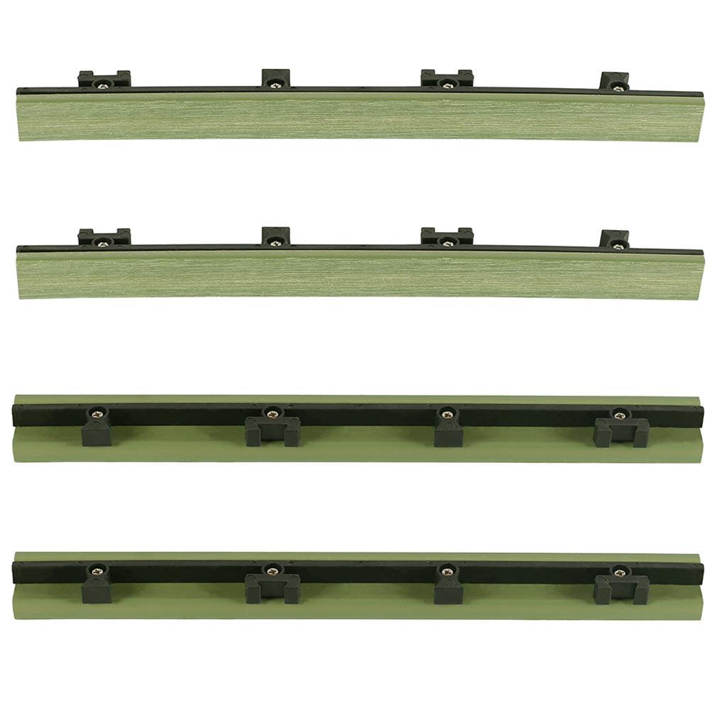 12" x 1" Composite Interlocking Deck Side Trim