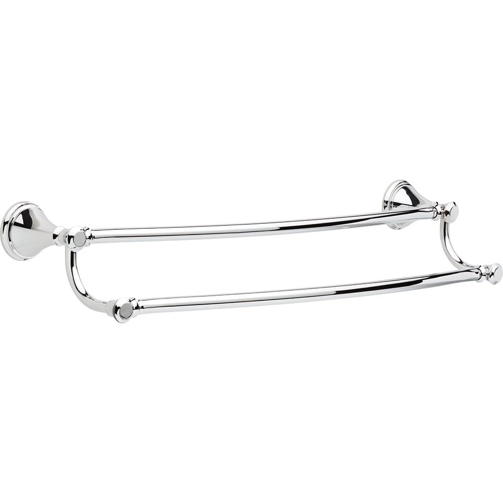 Cassidy 24 in. Wall Mount Double Towel Bar Bath Hardware Accessory