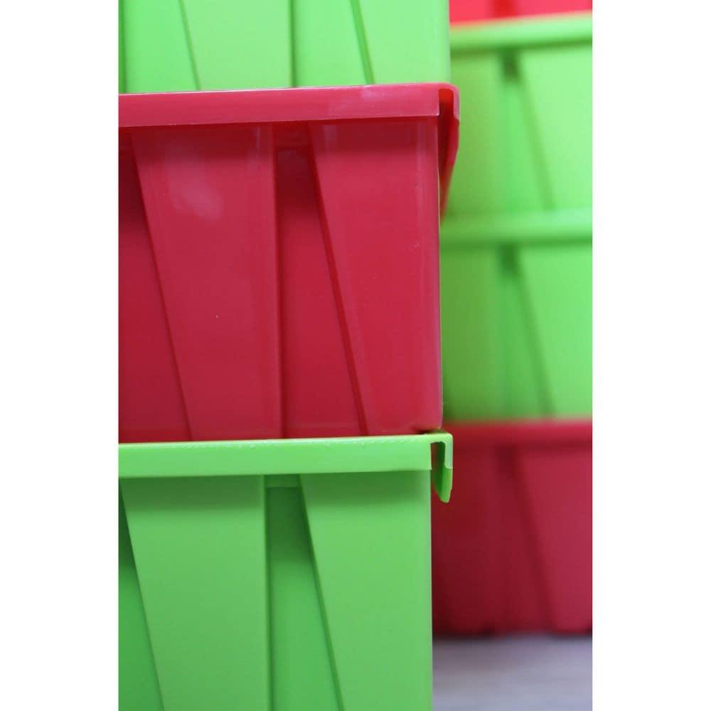 Rebrilliant Rebrilliant Plastic Decorative Bin (Set of 6)