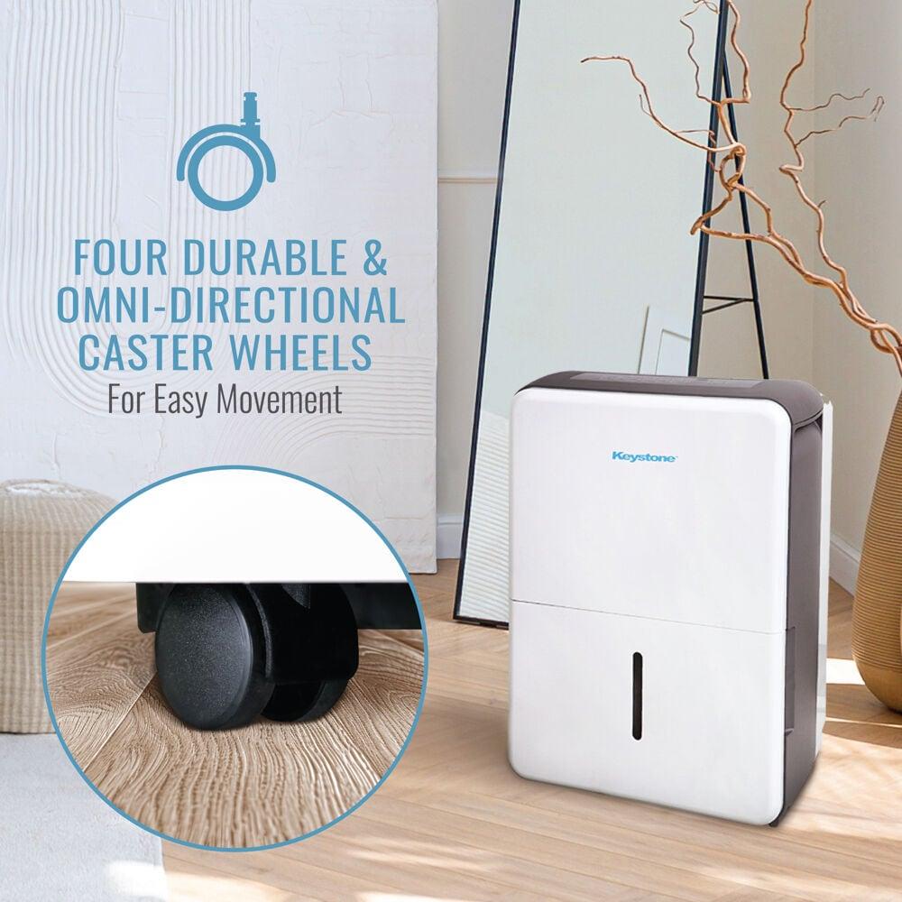 Keystone Energy Star Keystone 22 Pints Tower Dehumidifier for Rooms up to 16500 Cubic Feet