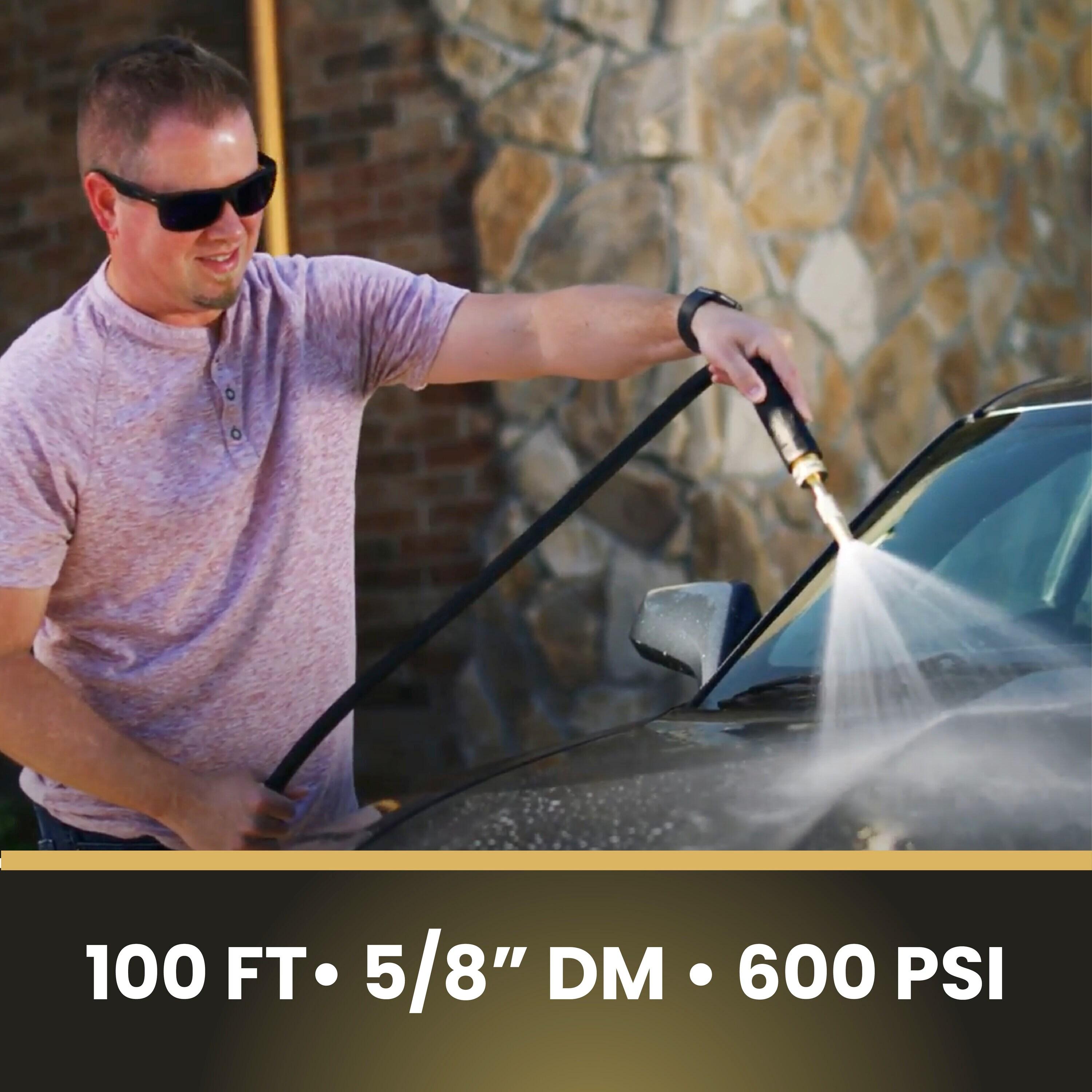 Hydrosteel Pro Hydrosteel Pro Heavy Duty Ultra Performance Stainless Steel Metal Water Hose