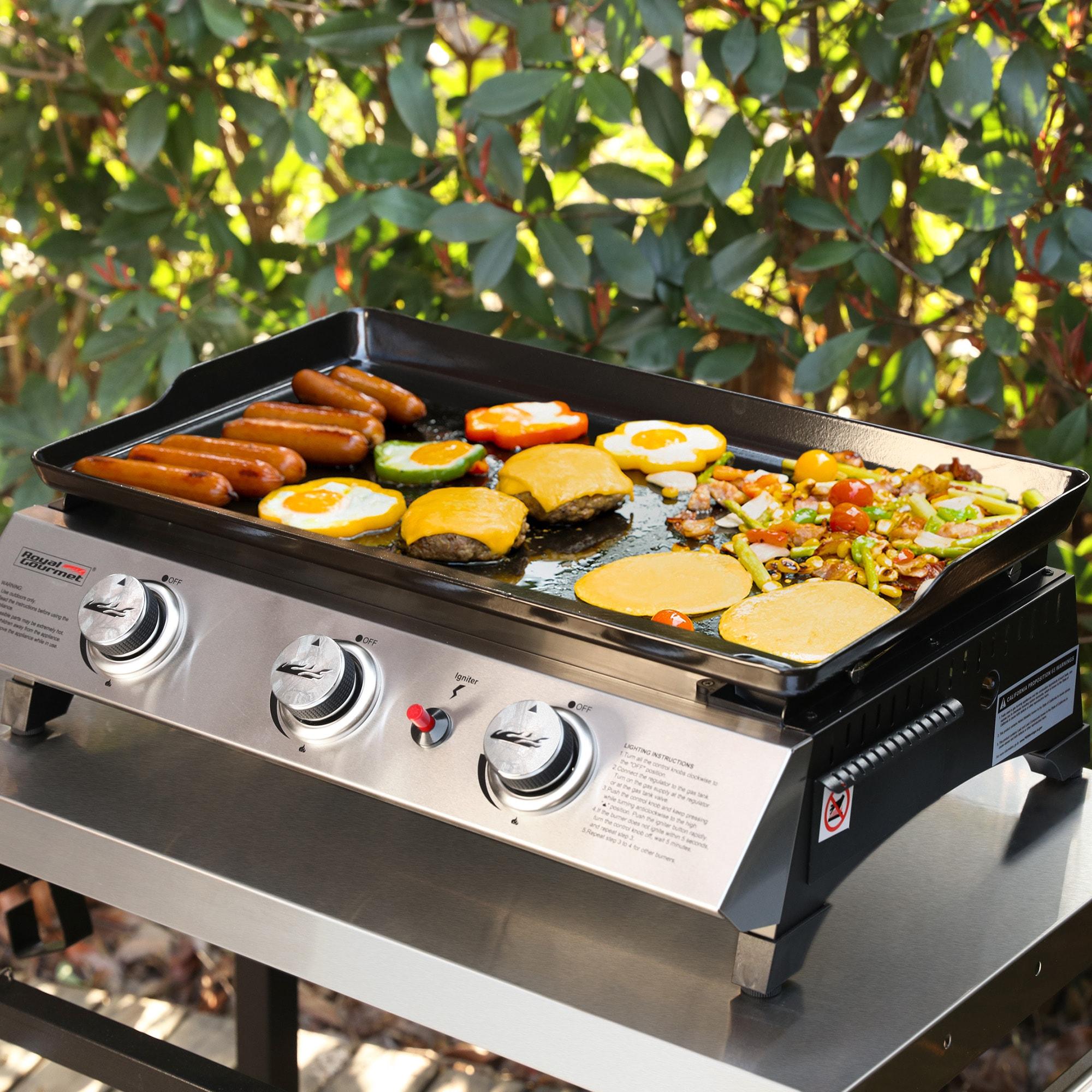 Royal Gourmet3 - Burner Liquid Propane 26400 BTU Gas Grill