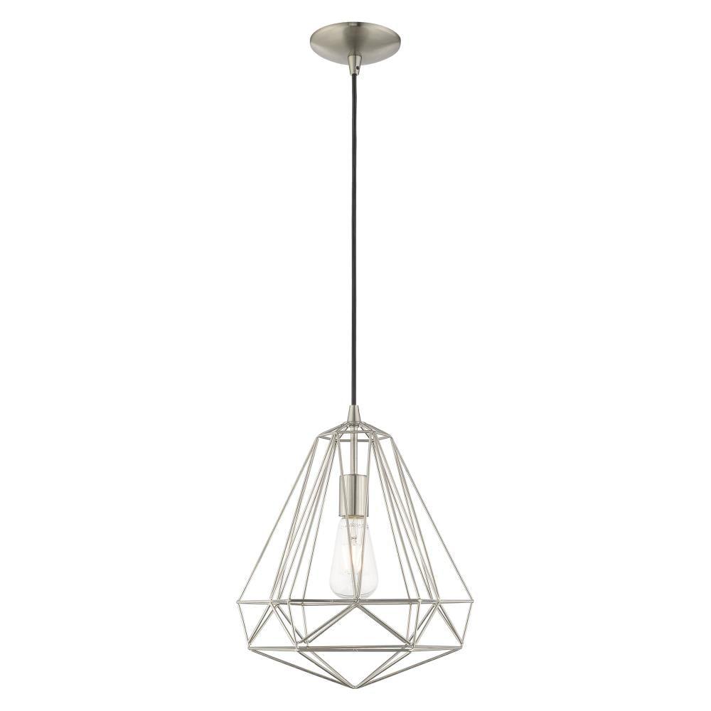 Livex Lighting Knox 1 - Light Pendant in  Brushed Nickel