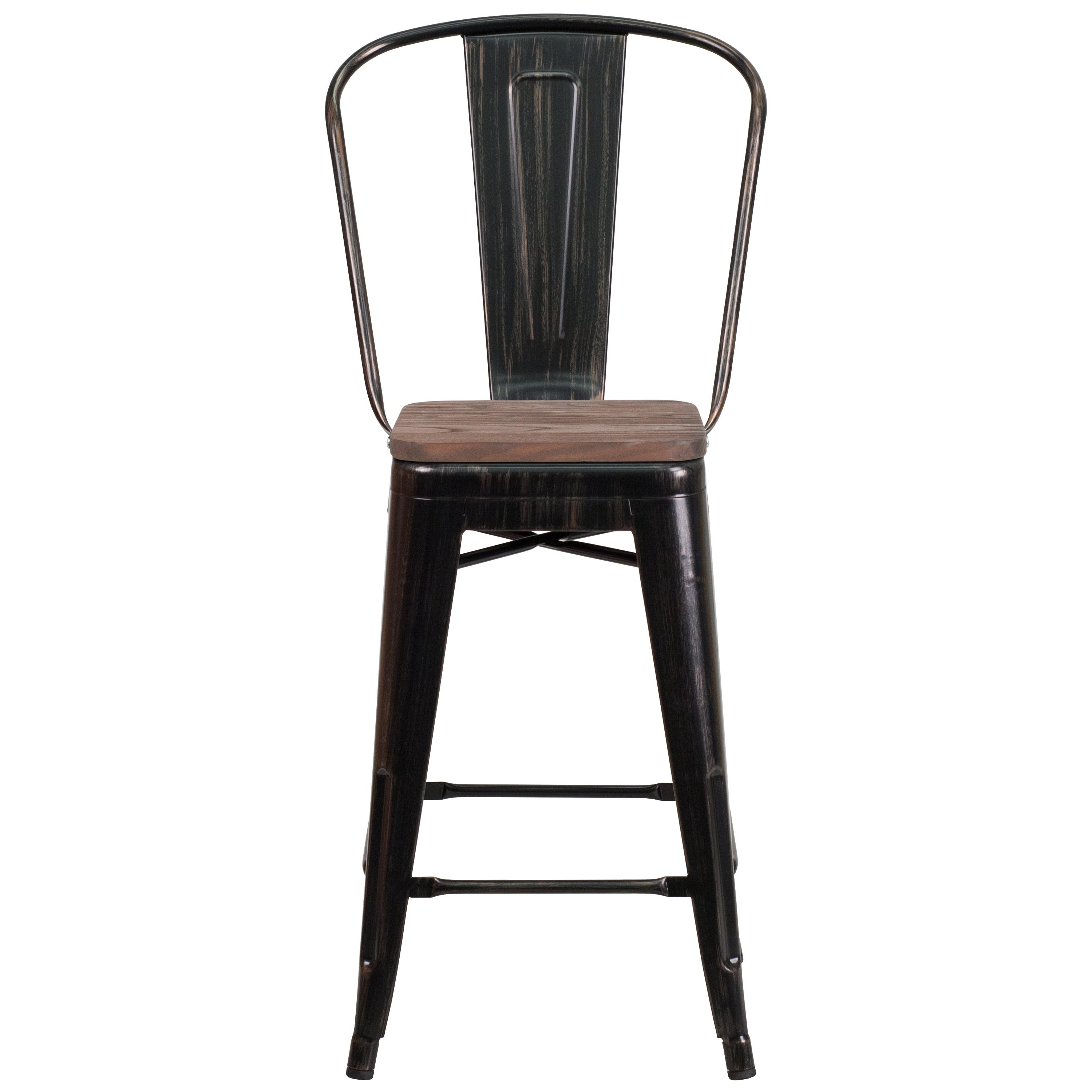 Steel Outdoor Stool