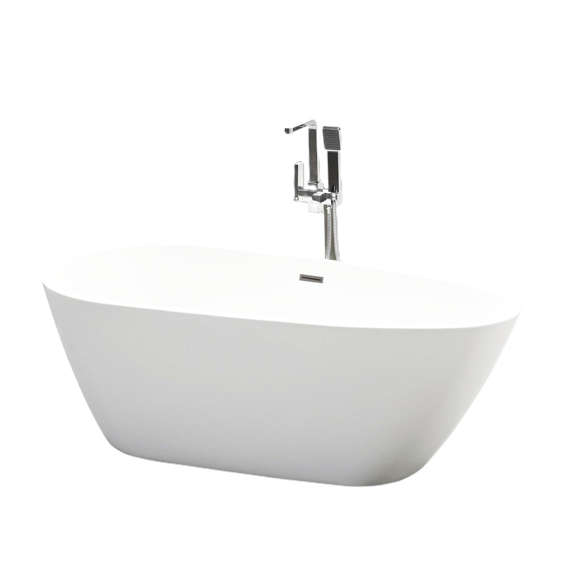 Freestanding Soaking Acrylic Bathtub