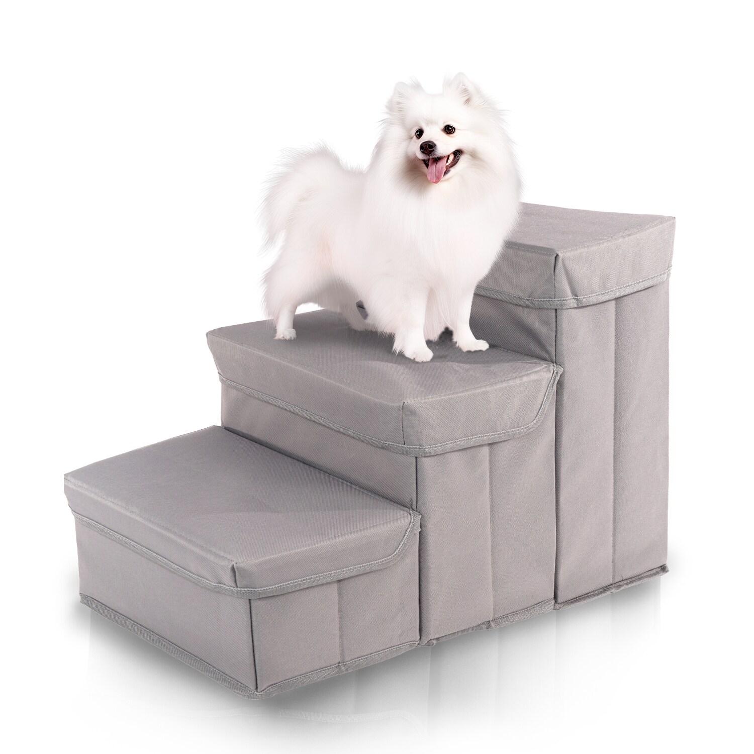 Tucker Murphy Pet™ Wava Padded 3 Step Pet Storage Foldable Steps
