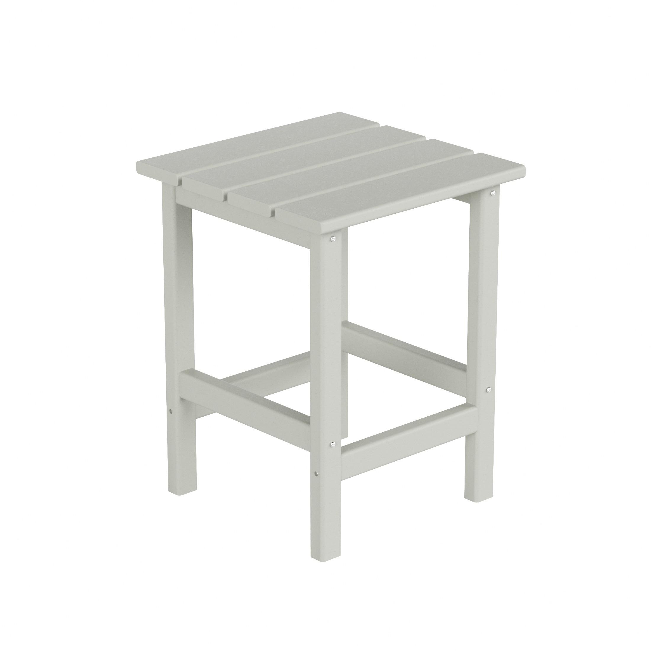 Polytrends  Laguna Hdpe All Weather Outdoor Patio Coffee And Side Tables (3-Piece Set) Sand