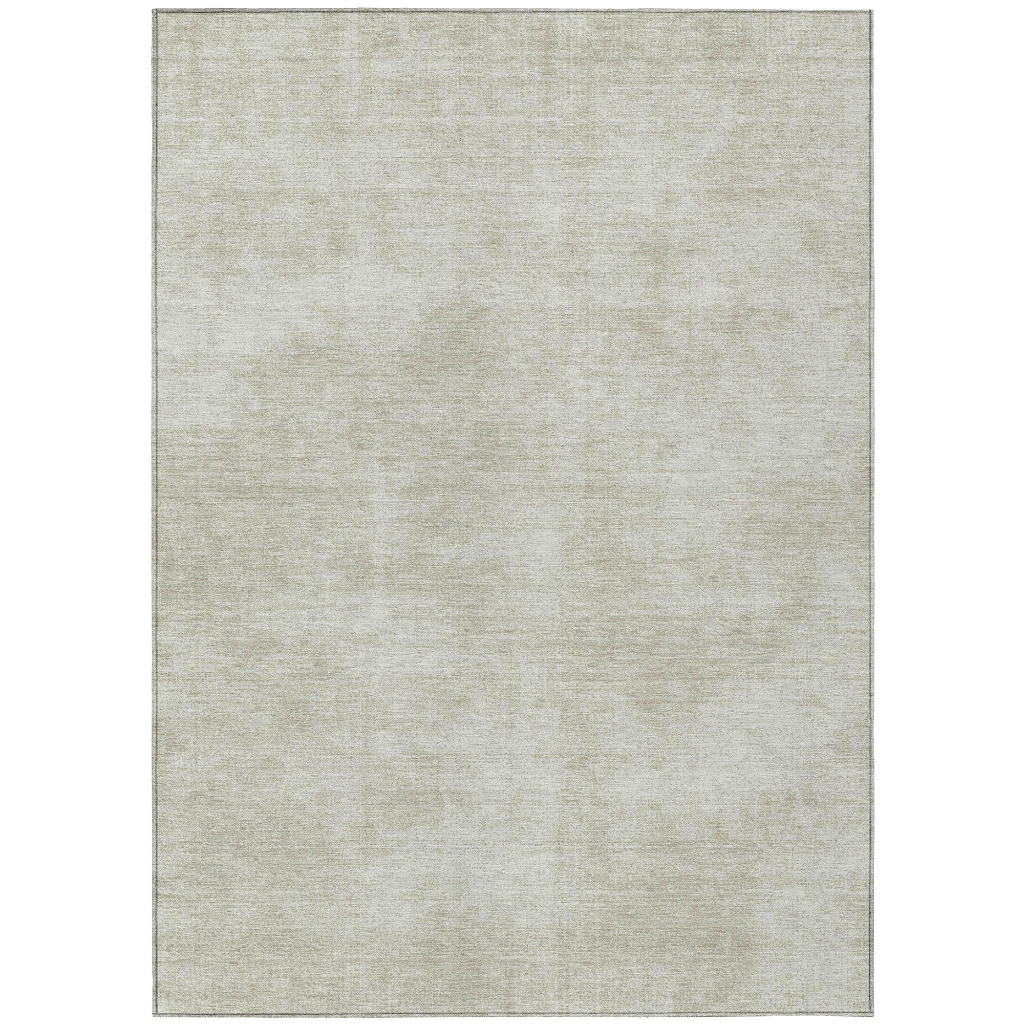 Machine Washable Indoor/Outdoor Chayden ACN1018 Beige